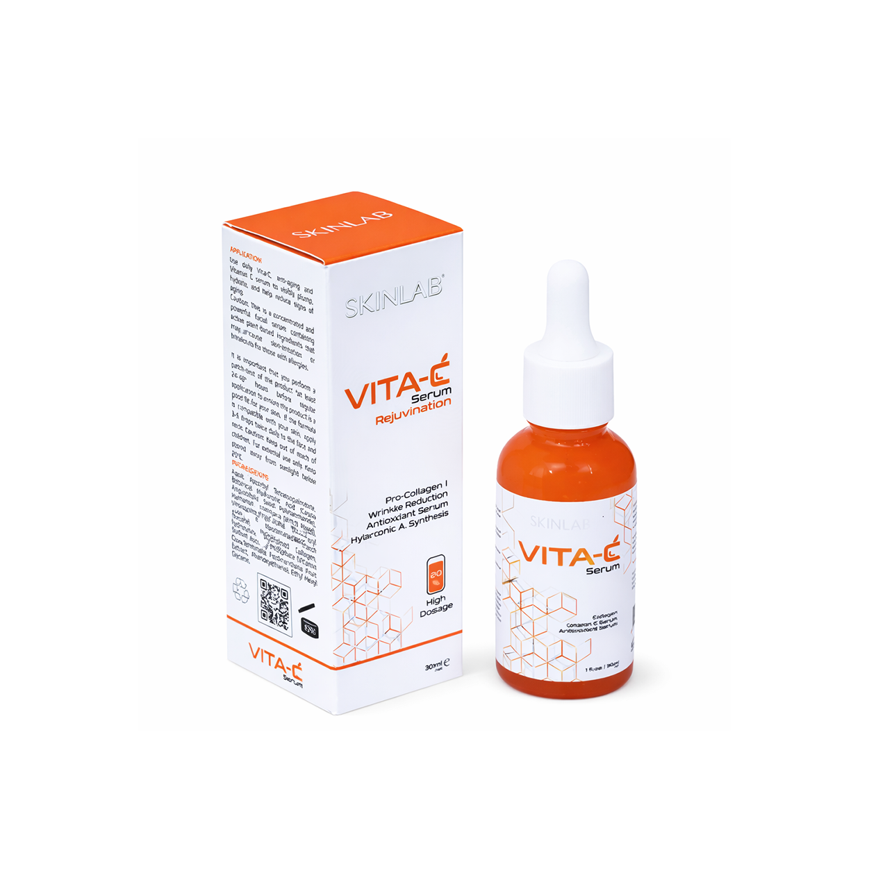 Skinlab Vita-C Serum Rejuvenation 30ml vitamin C face serum for brightening and wrinkle reduction