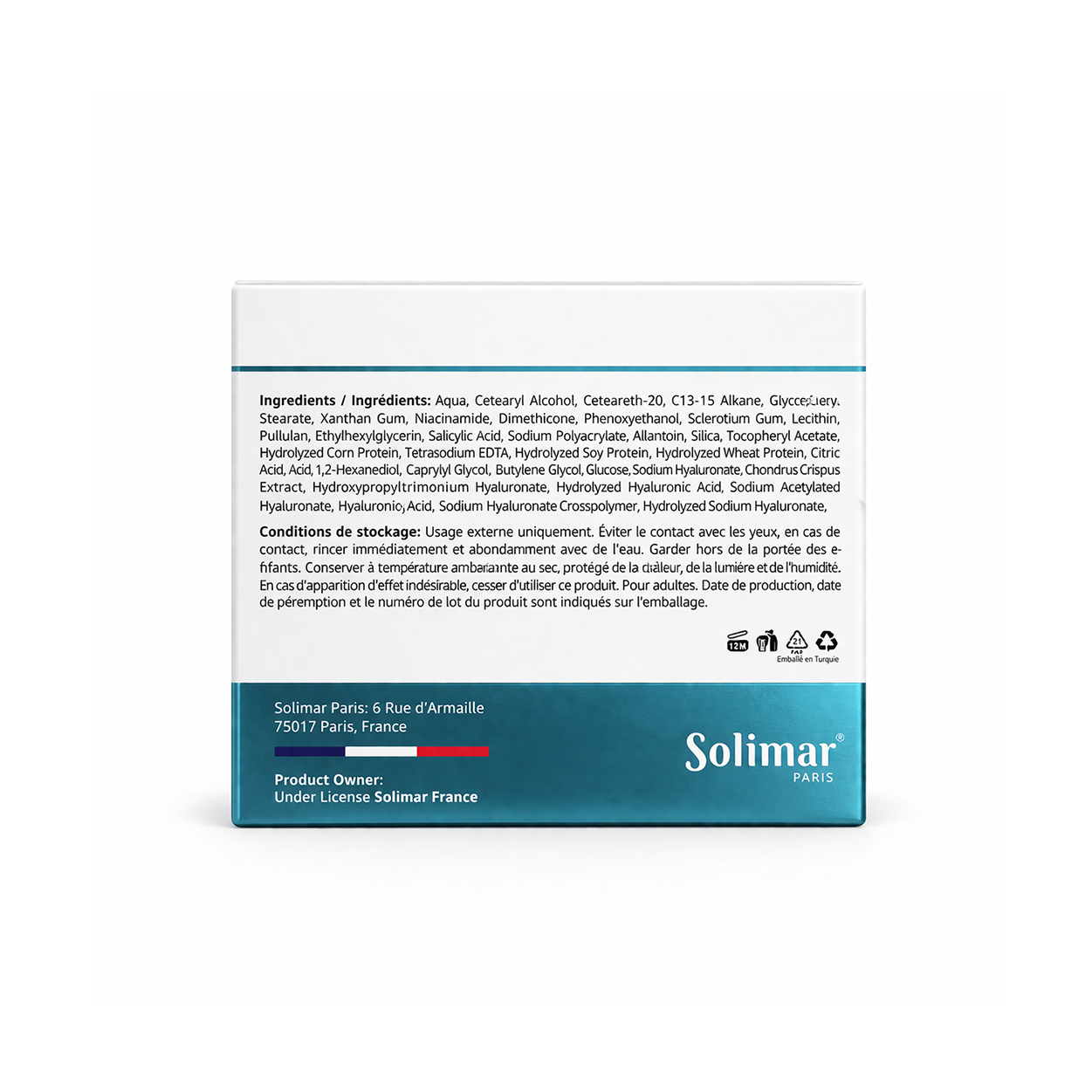 Solimar Paris Moisturizer Cream 50ml oil control face moisturizer for oily and acne-prone skin with hydration benefits