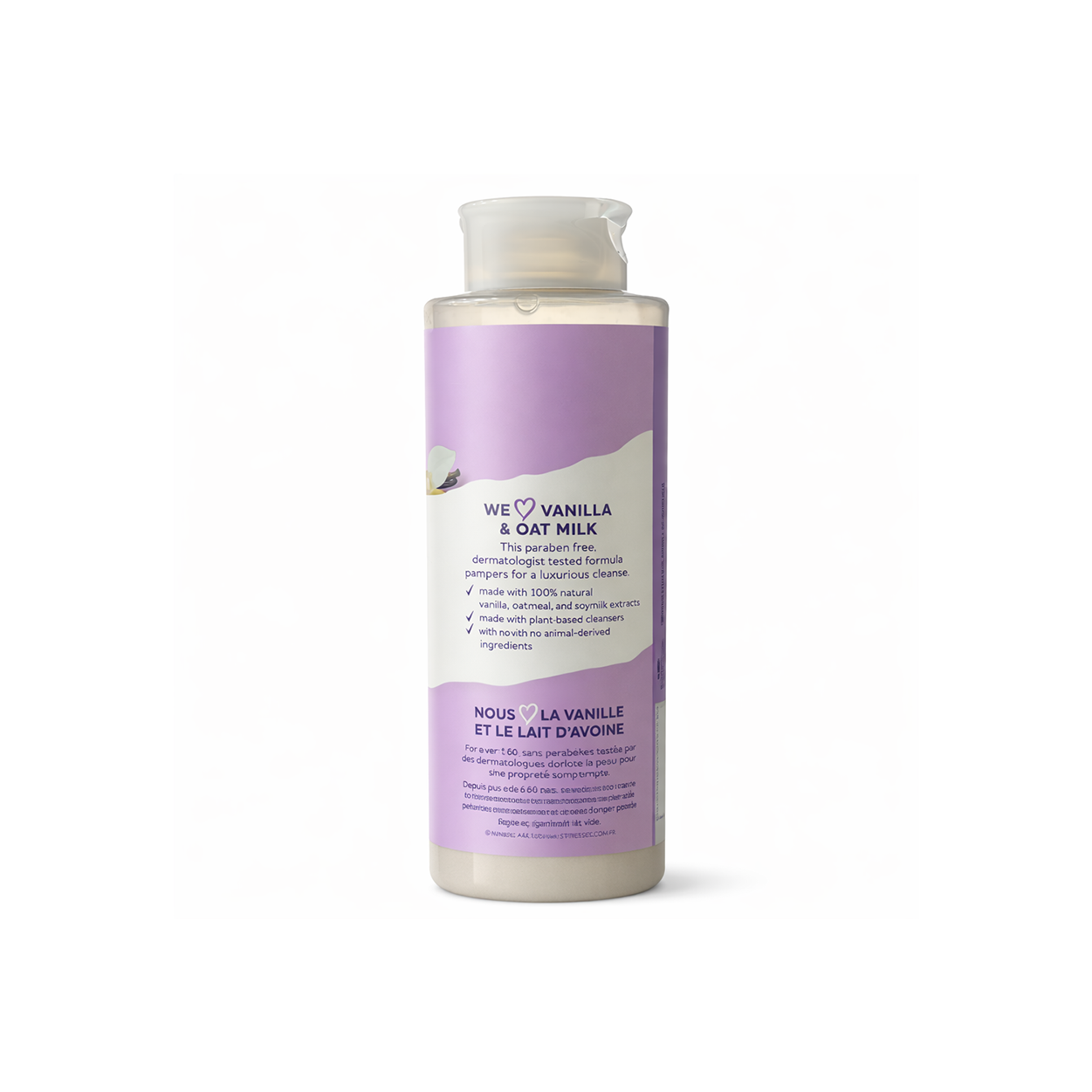 St. Ives Vanilla & Oat Milk Pampering Body Wash 650ml moisturizing shower gel bottle for dry skin care