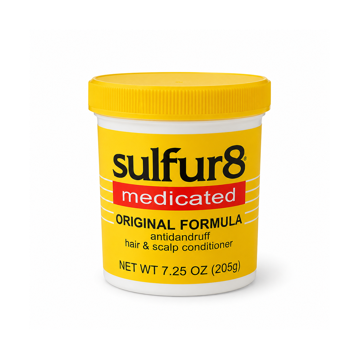 Sulfur8 Medicated Original Formula Anti Dandruff Hair & Scalp Conditioner 205g for itchy scalp and dandruff relief