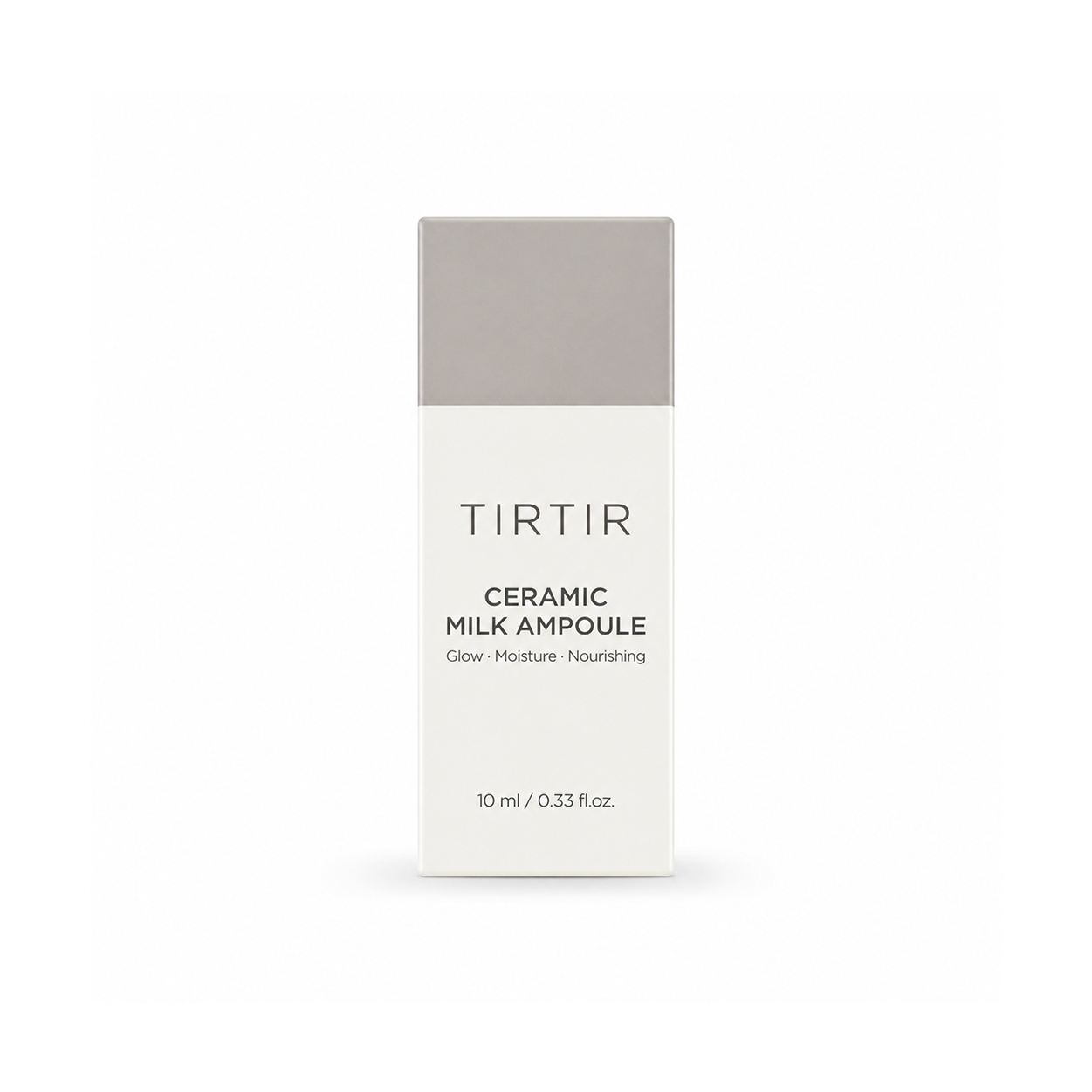TIRTIR Ceramic Milk Ampoule hydrating face serum 10ml for skin barrier repair and deep moisture nourishment