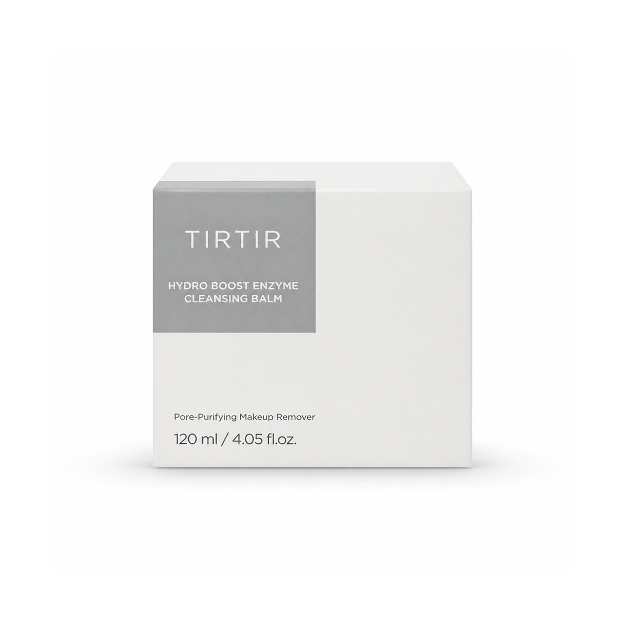 TIRTIR Hydro Boost Enzyme Cleansing Balm 120ml oil-based cleanser jar for removing makeup and gently purifying pores