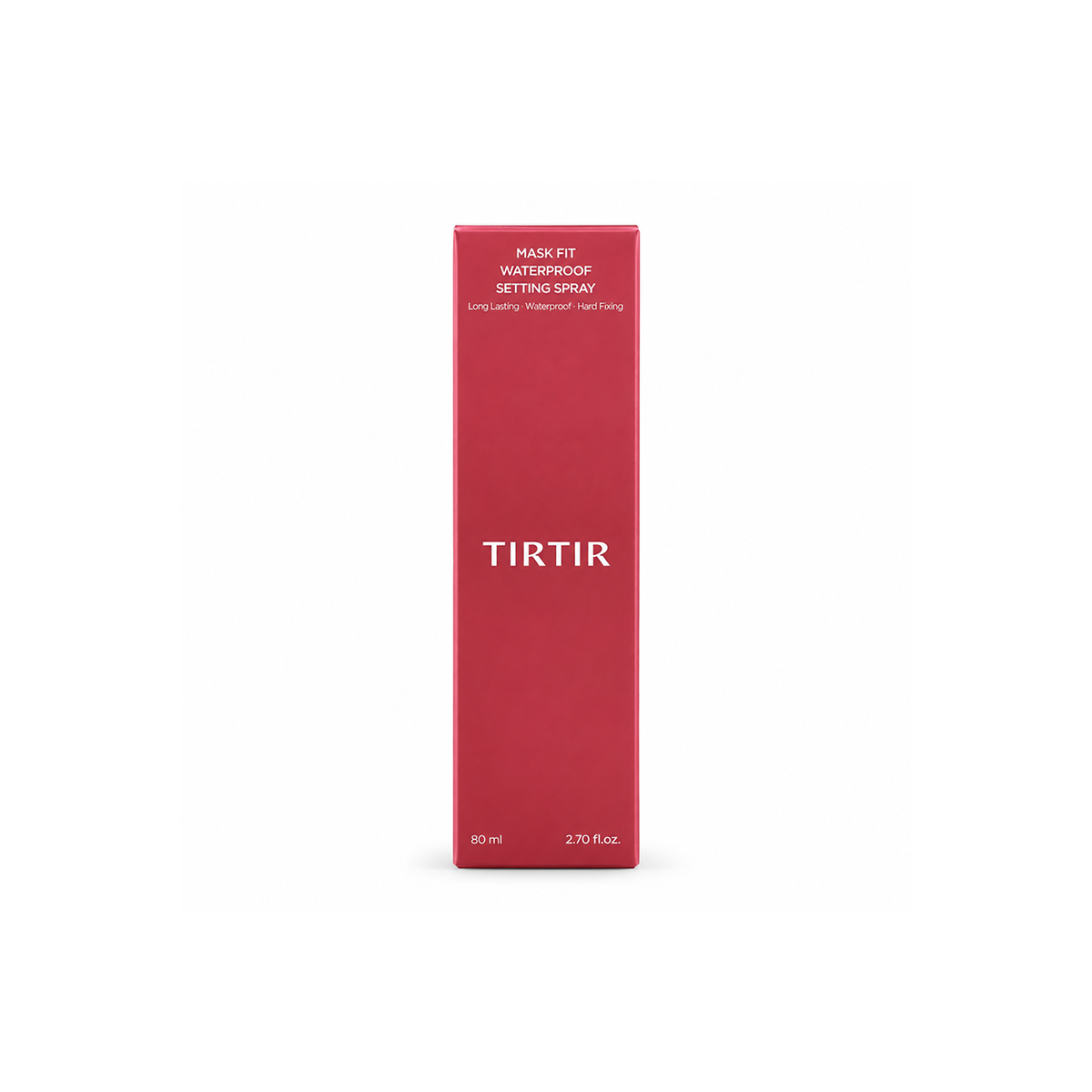 TIRTIR Mask Fit Waterproof Setting Spray 80ml for long-lasting, waterproof makeup setting and hard-fixing finish