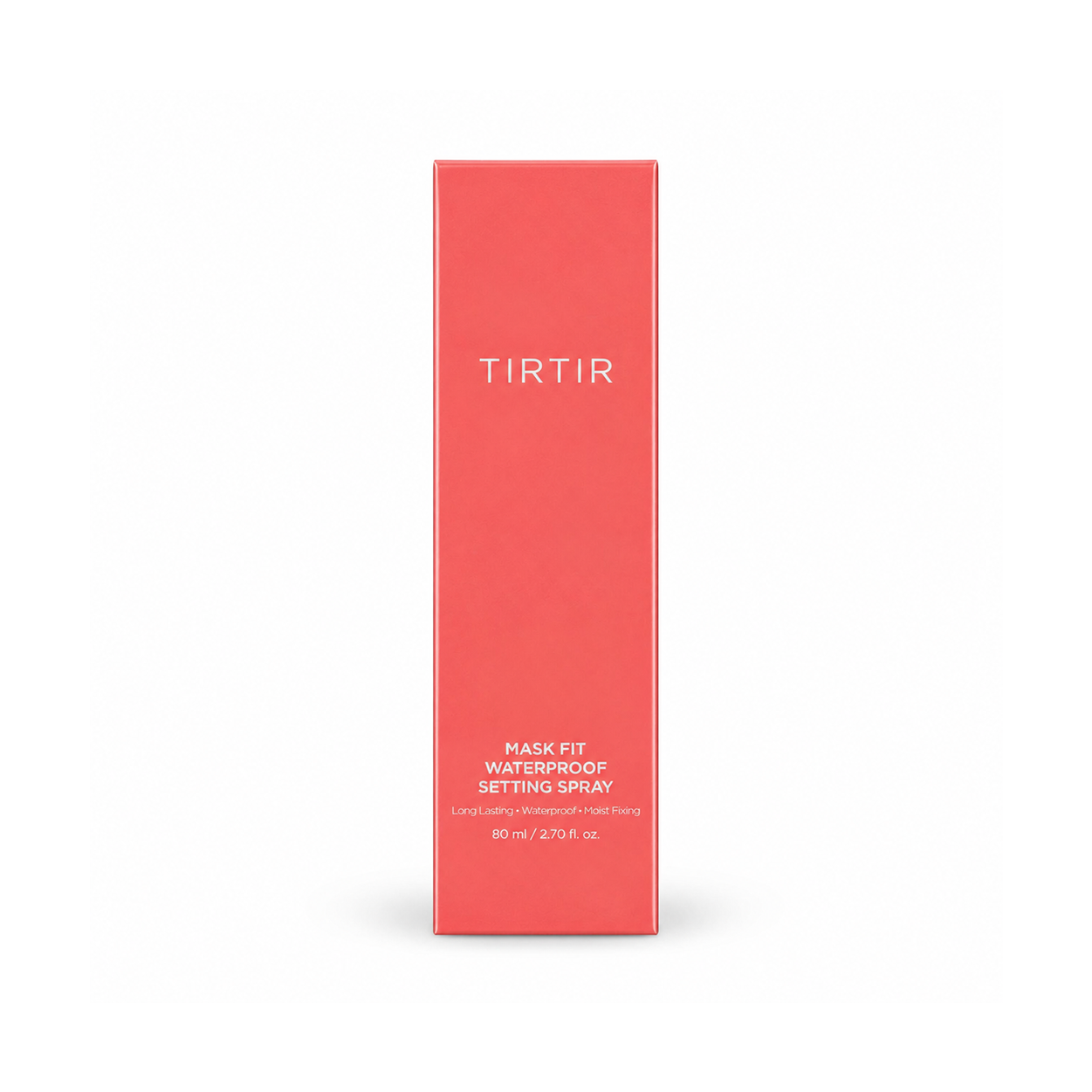 TIRTIR Mask Fit Waterproof Setting Spray 80ml makeup setting spray bottle with long-lasting sweat-resistant finish