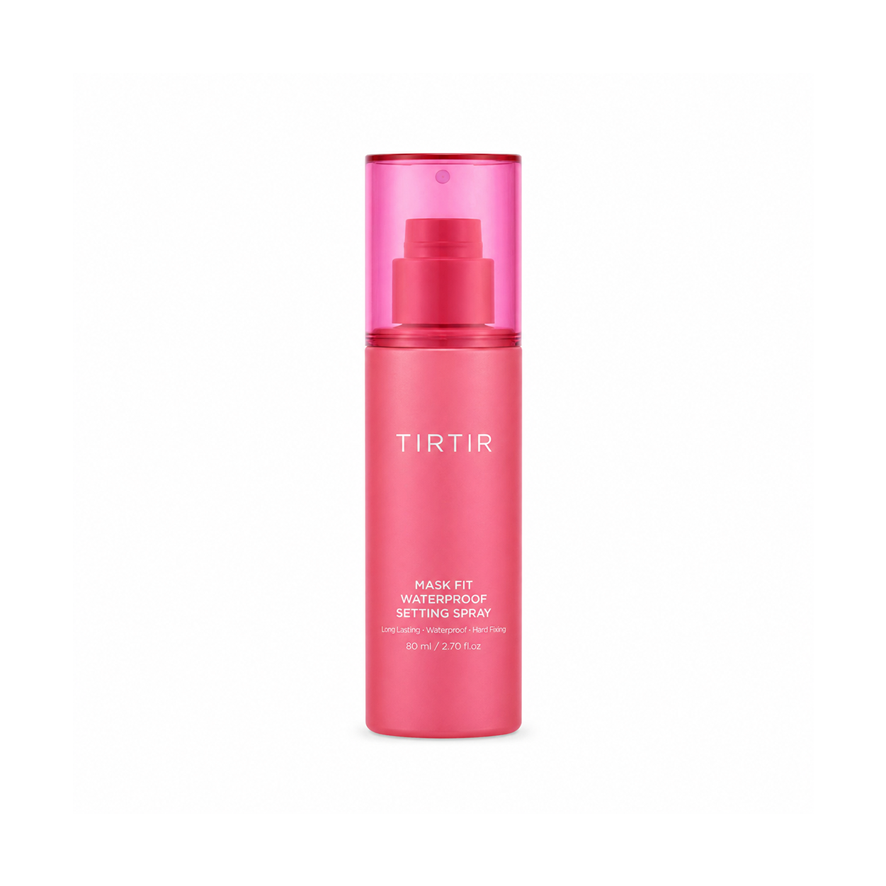 TIRTIR Mask Fit Waterproof Setting Spray 80ml makeup setting spray bottle with long-lasting sweat-resistant finish