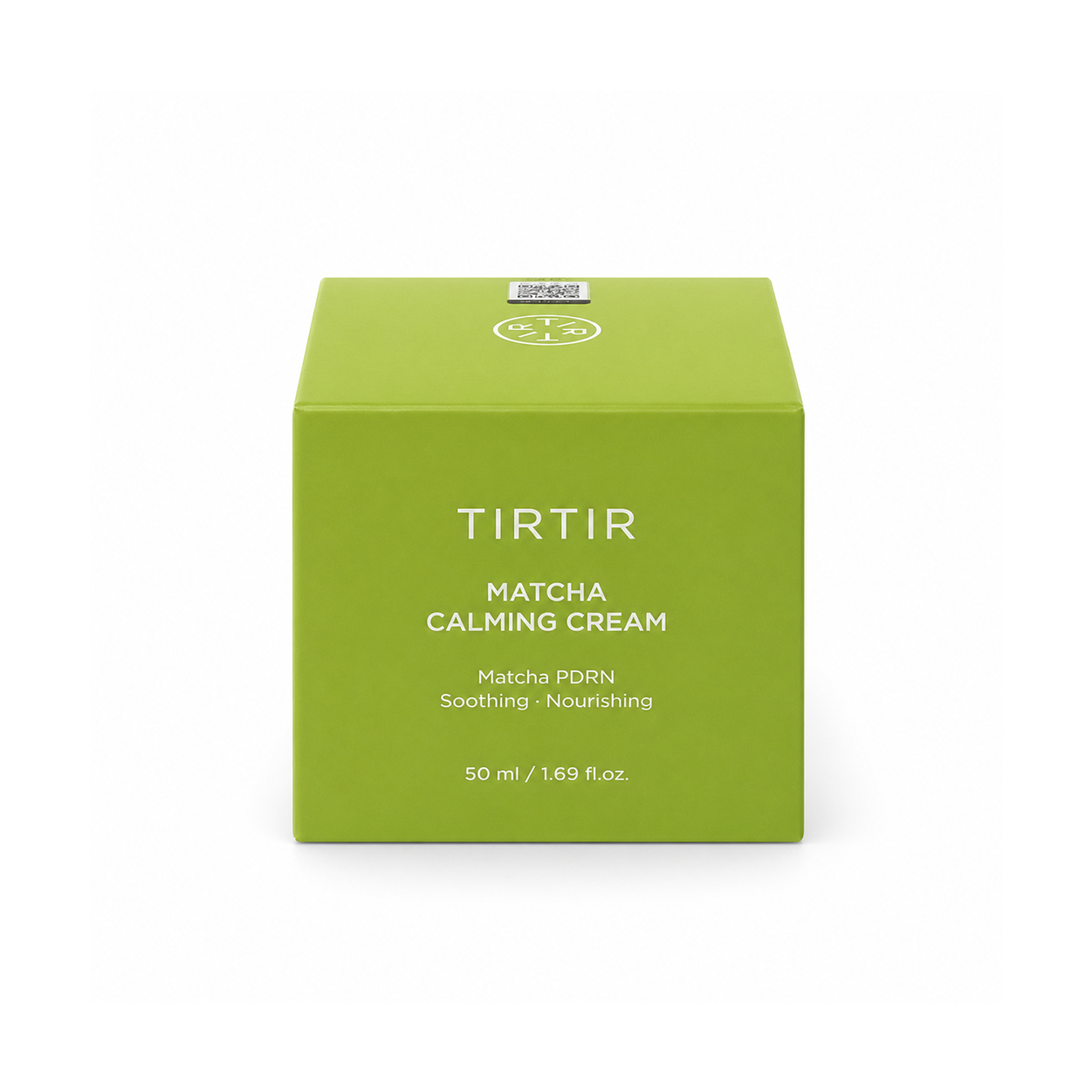 TIRTIR Matcha Calming Cream face moisturizer 50ml jar for soothing sensitive skin and strengthening the skin barrier
