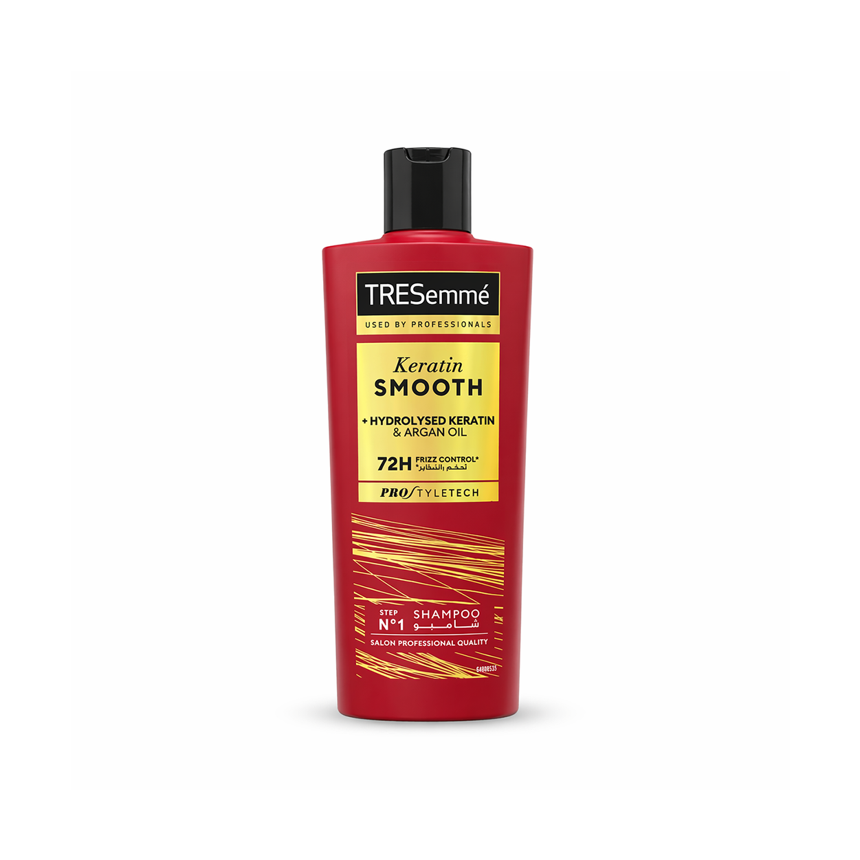 TRESemmé Keratin Smooth Shampoo 400ml anti-frizz shampoo with keratin and argan oil for smooth, manageable hair