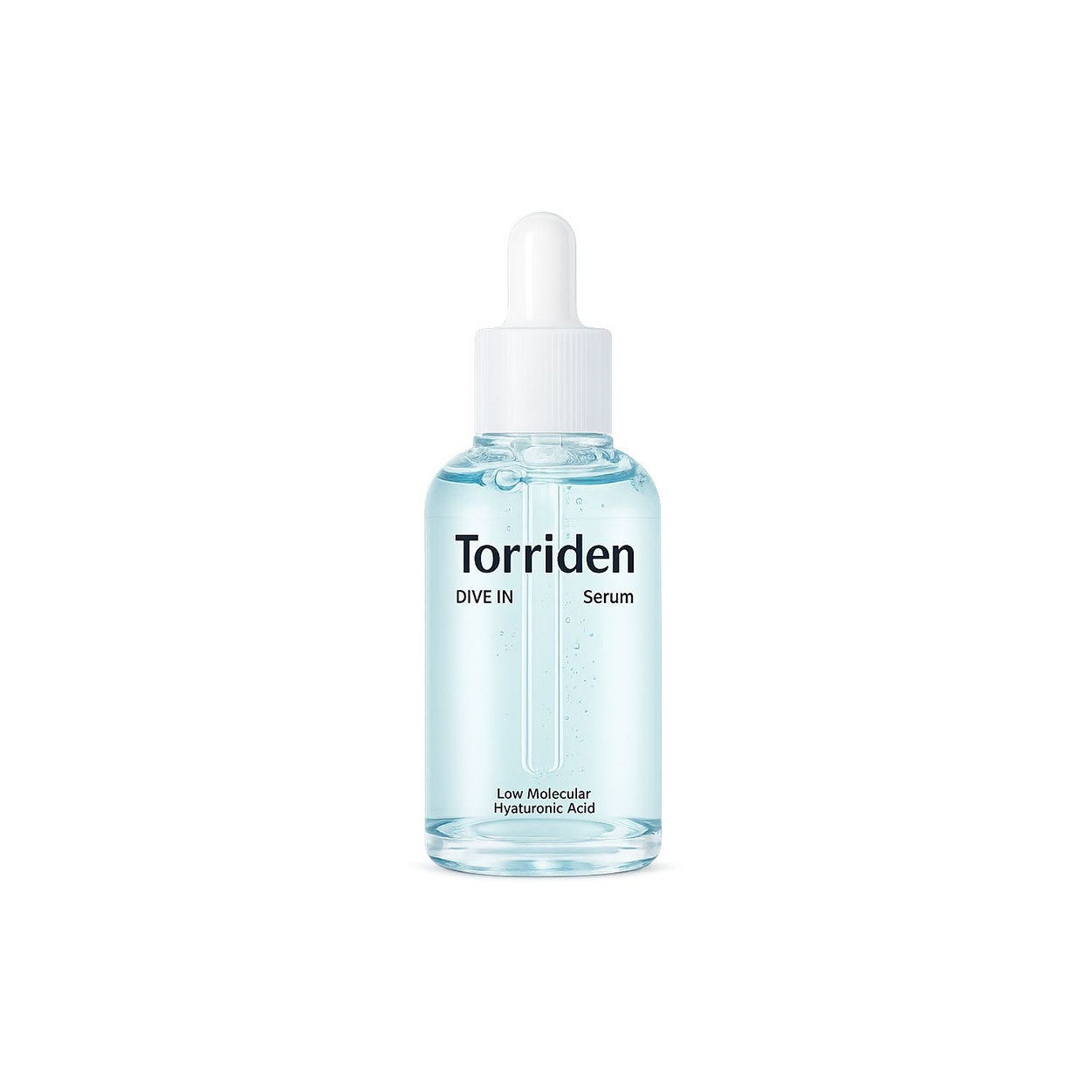 Torriden Dive In Low Molecular Hyaluronic Acid Serum 50ml hydrating face serum providing deep moisture and skin barrier support for dry sensitive skin