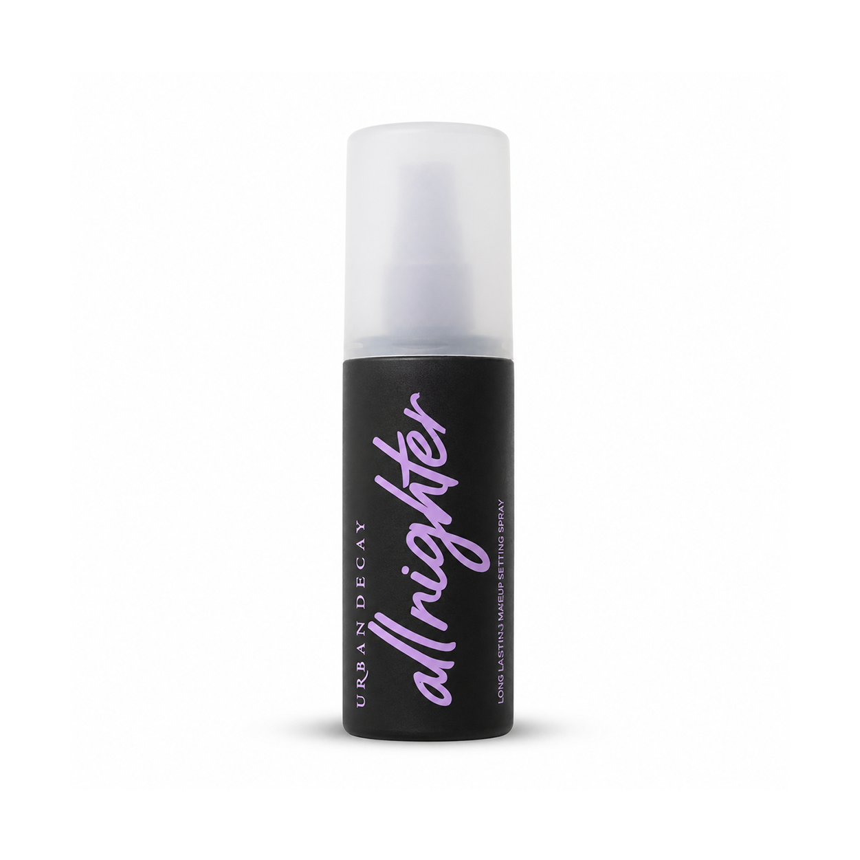 Urban Decay All Nighter Long-Lasting Makeup Setting Spray 30ml travel size, makeup setting spray for extended wear and transfer resistance.