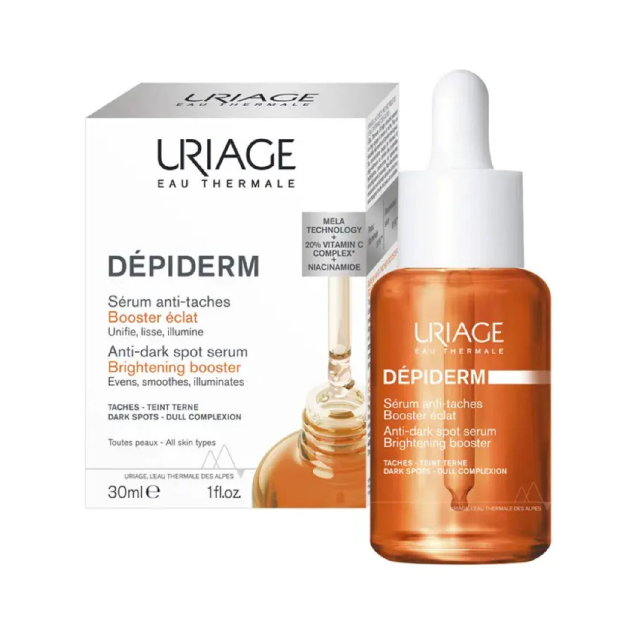 Uriage Depiderm Brightening Booster Serum 30Ml