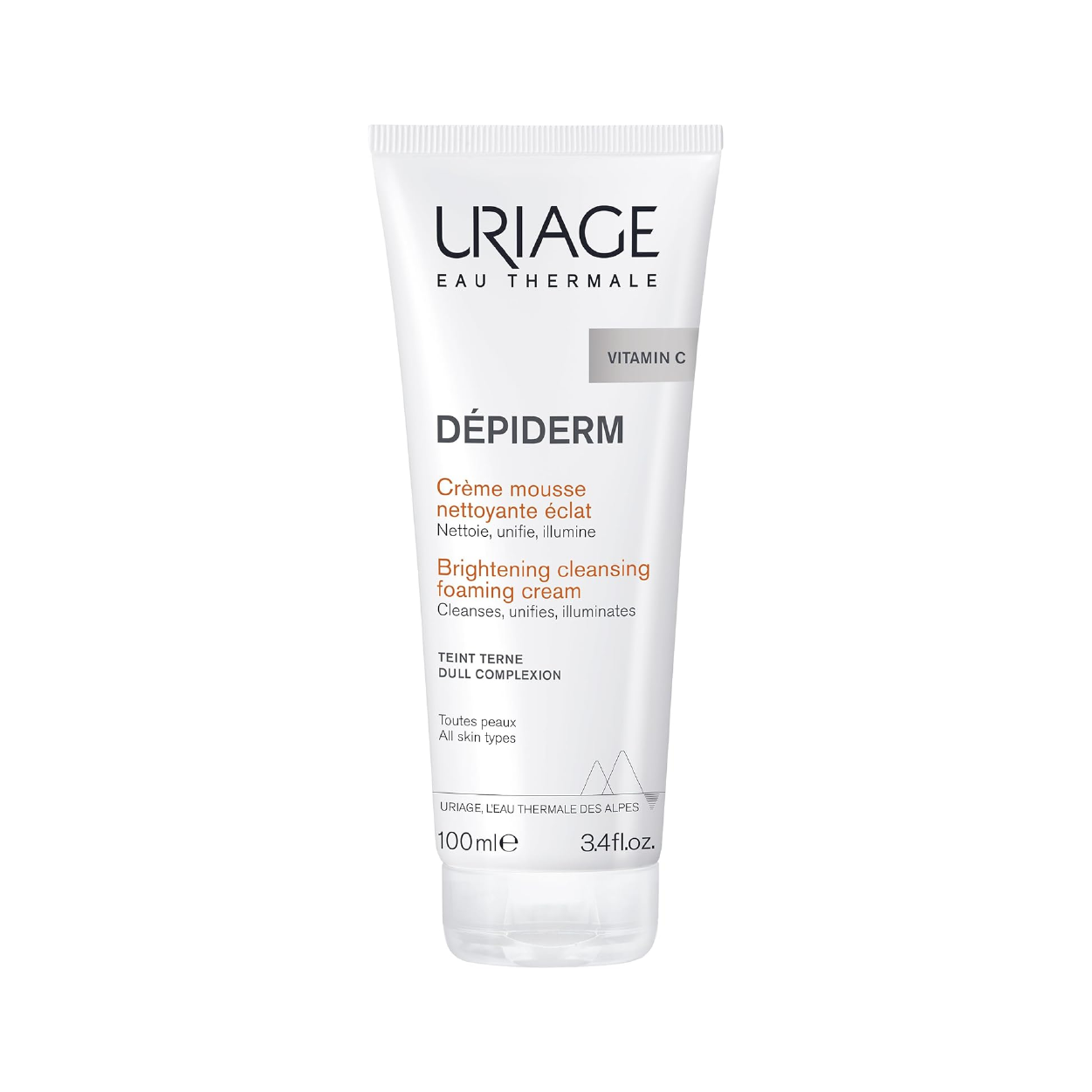 Uriage Depiderm Brgth Clnsng Foam Crm 100Ml