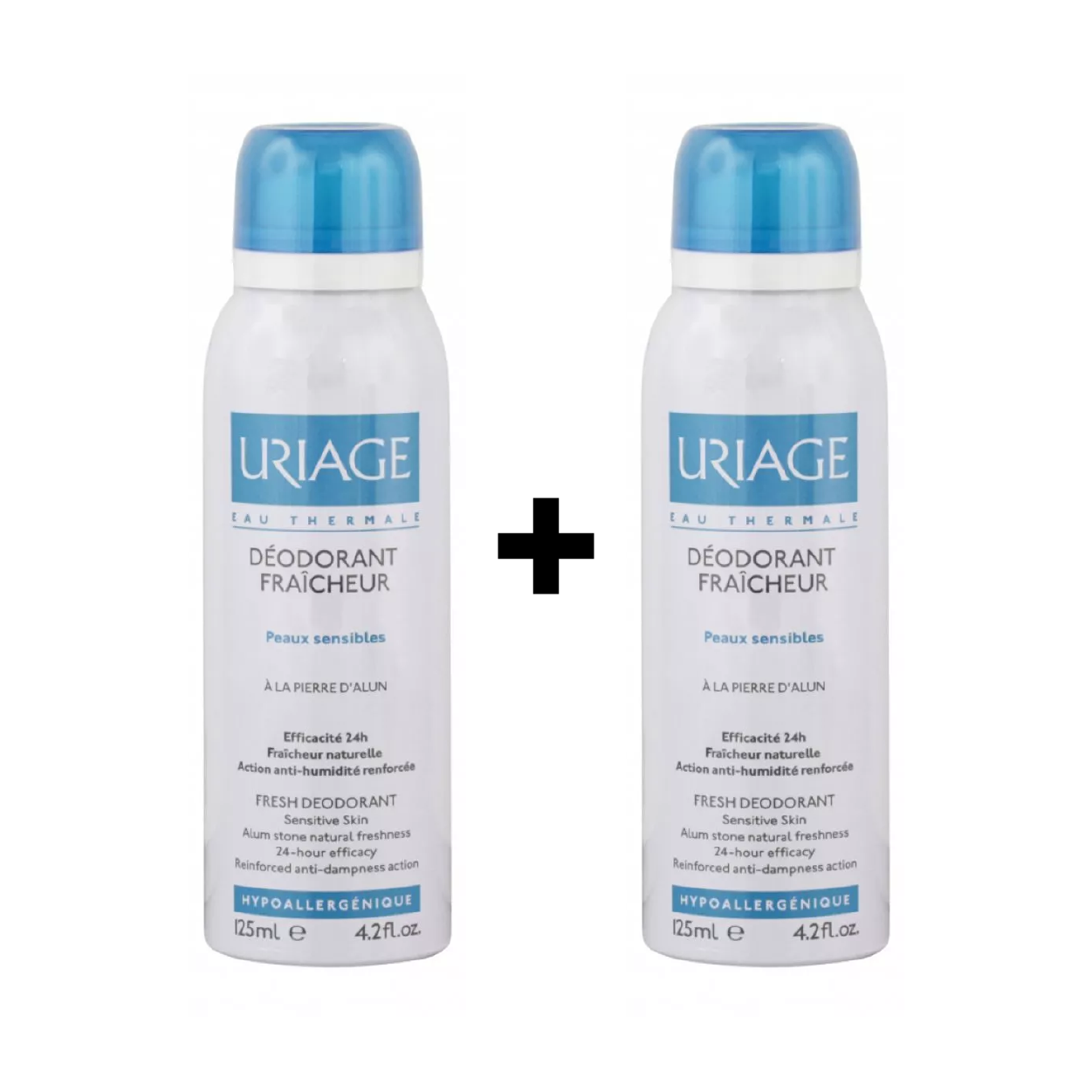 Uriage Deo Fresh Spray 1+1 125Ml