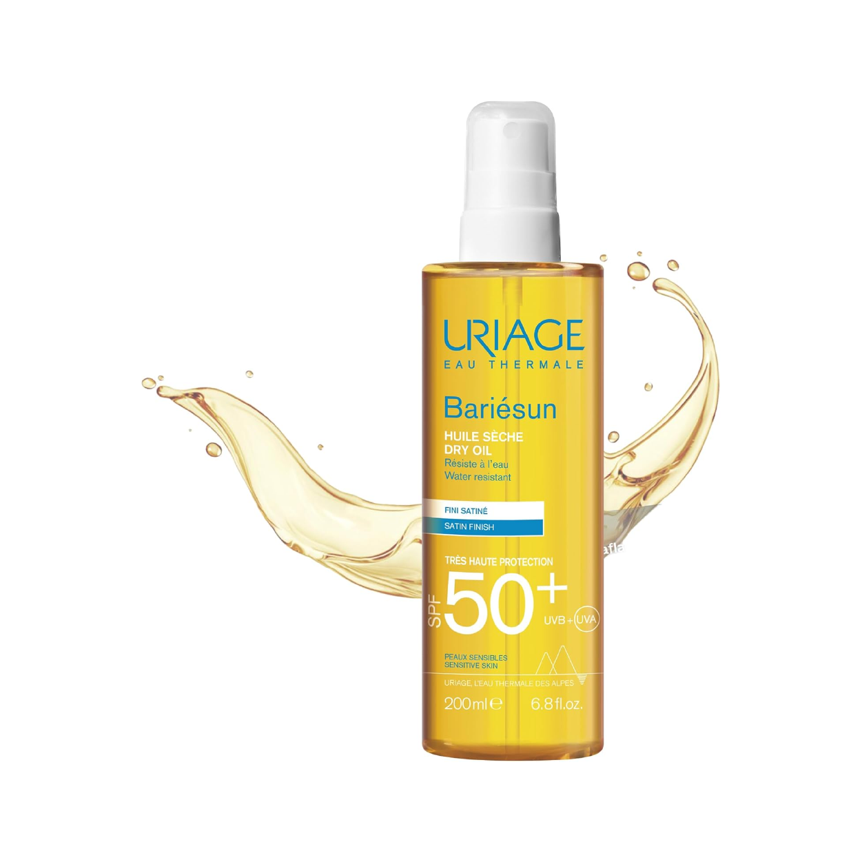 Uriage Bariesun Spf50+Dry Oil 200Ml Spray