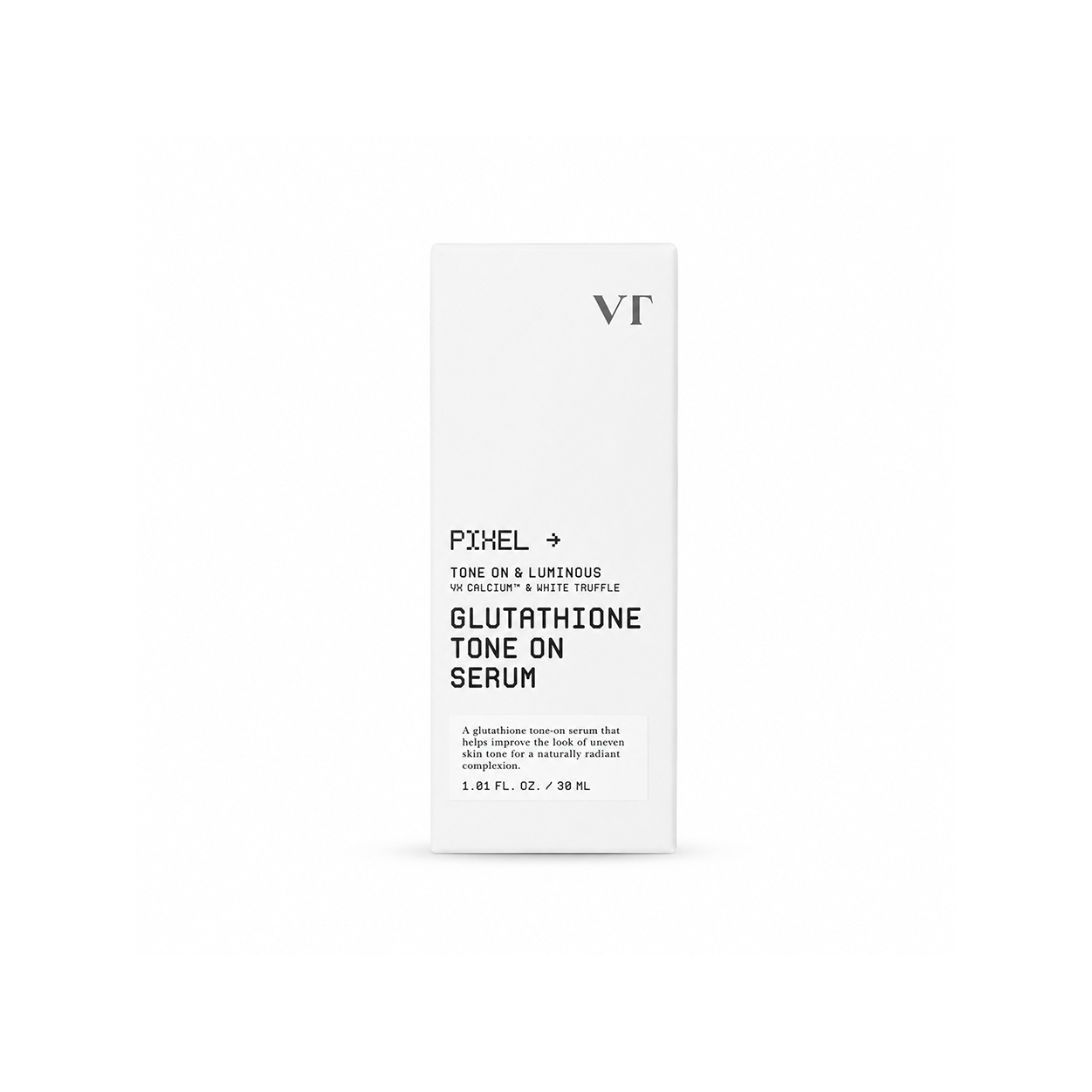 VT Cosmetics Glutathione Tone On Serum 30ml brightening face serum for uneven skin tone and dull-looking skin