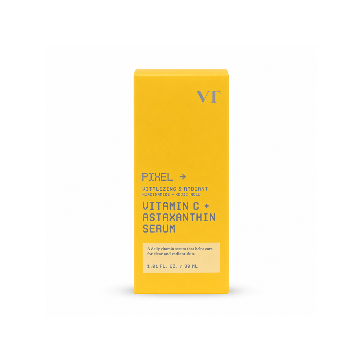VT Pixel Vitamin C + Astaxanthin Serum 30ml face serum for brighter, radiant-looking skin and daily antioxidant care