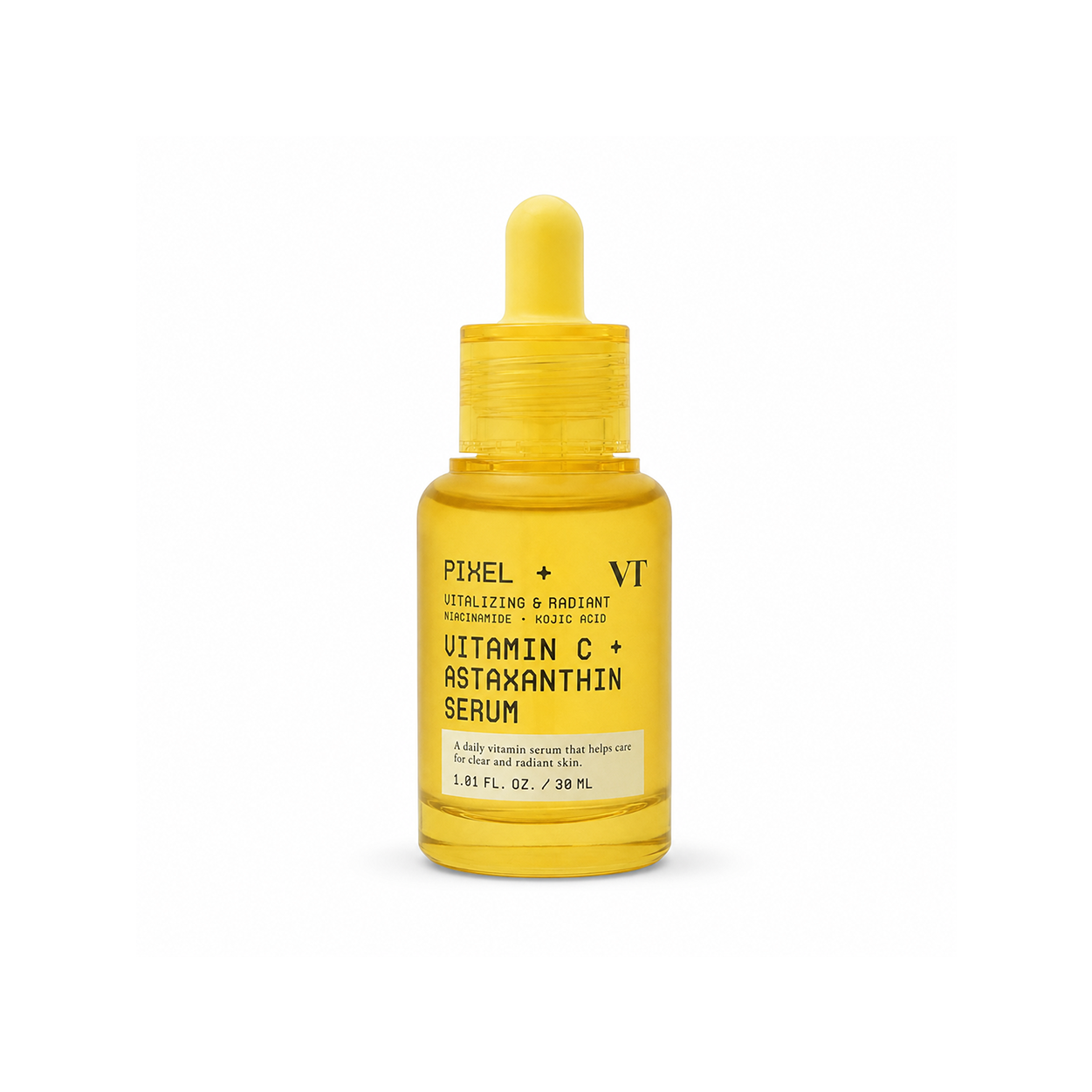 VT Pixel Vitamin C + Astaxanthin Serum 30ml face serum for brighter, radiant-looking skin and daily antioxidant care