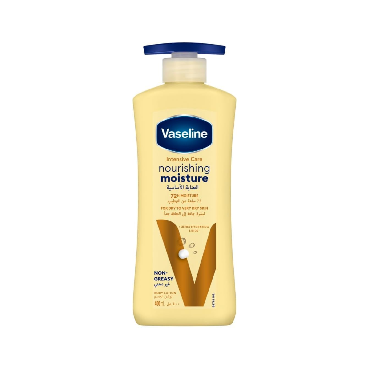 Vaseline Nourishing Moisture 72H Lotion 400Ml