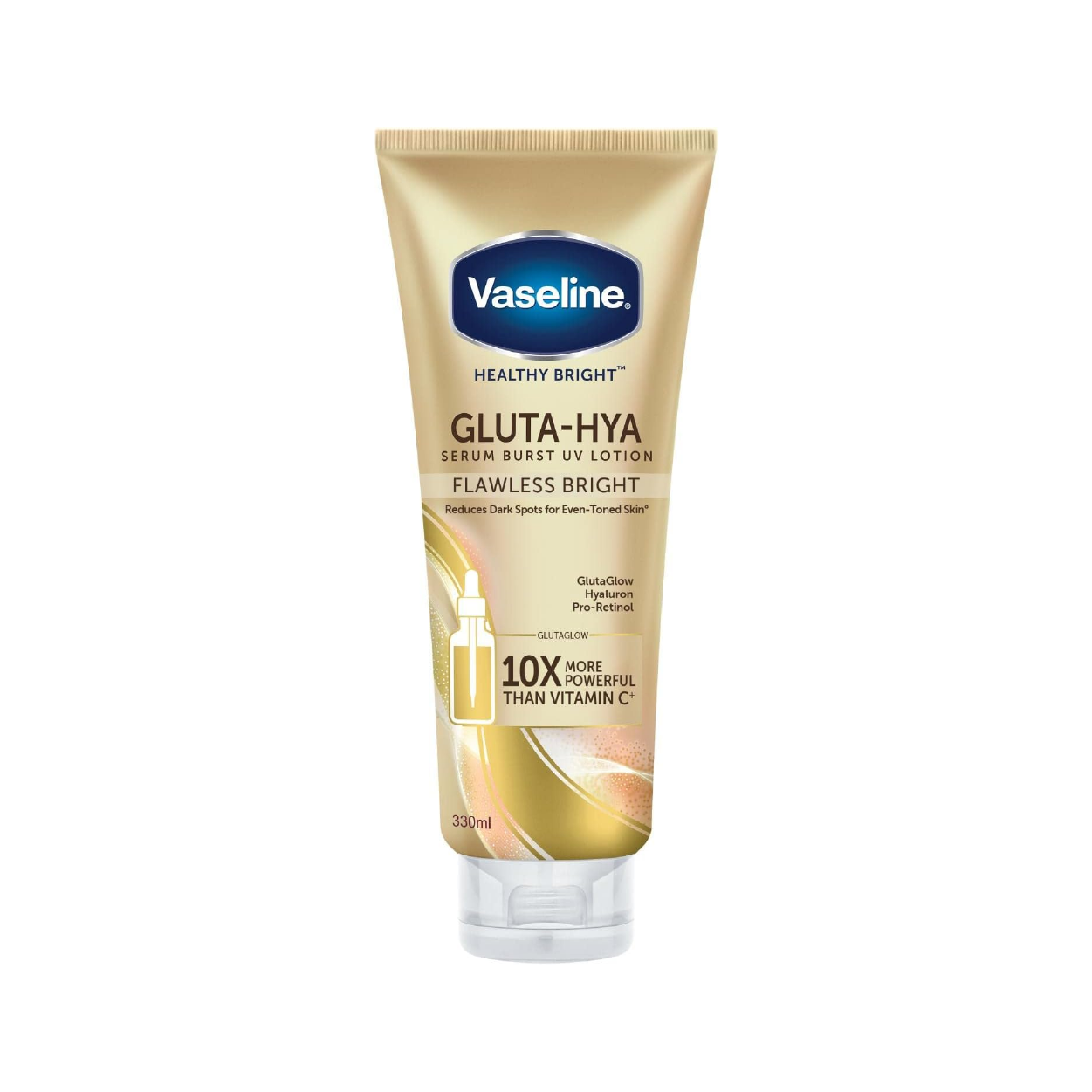 Vaseline Gluta-Hya Serum Burst Lotion(Flawless Brght) 330Ml