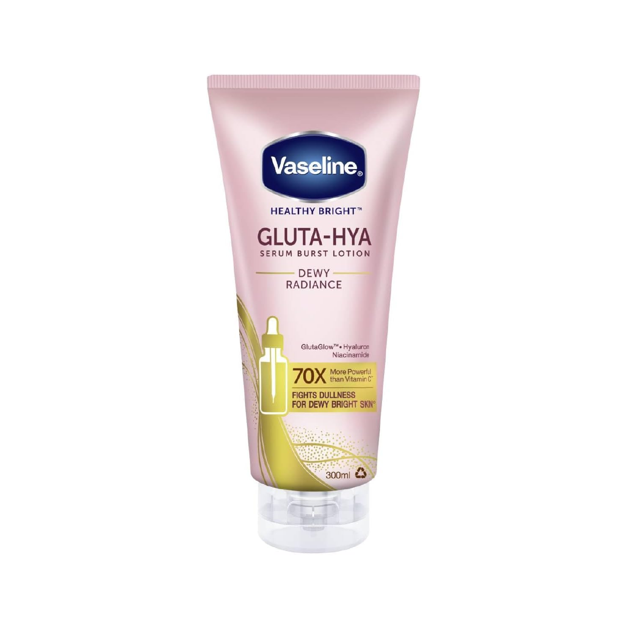 Vaseline Gluta-Hya Serum Burst Lotion(Dewy Radiance) 330Ml