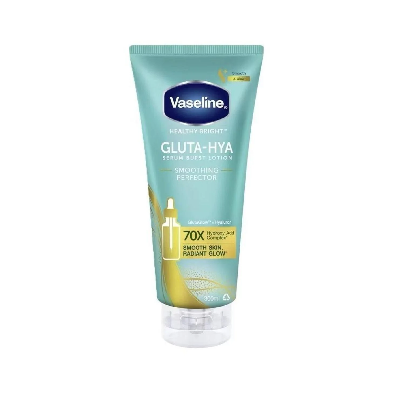 Vaseline Gluta-Hya Serum Burst Lotion Smoothing Perfector 300Ml