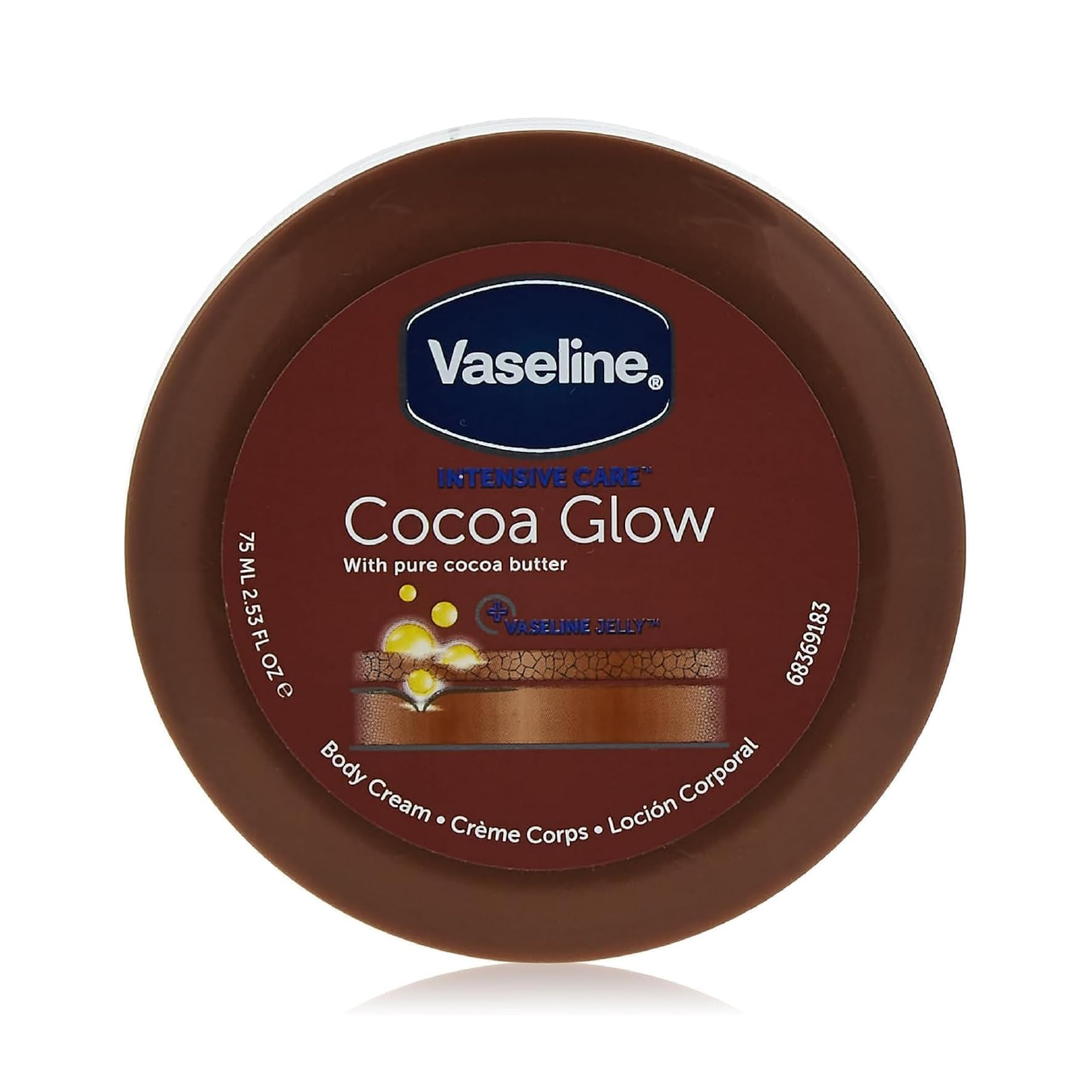 Vaseline Cocoa Glow Moist Cream 75Ml