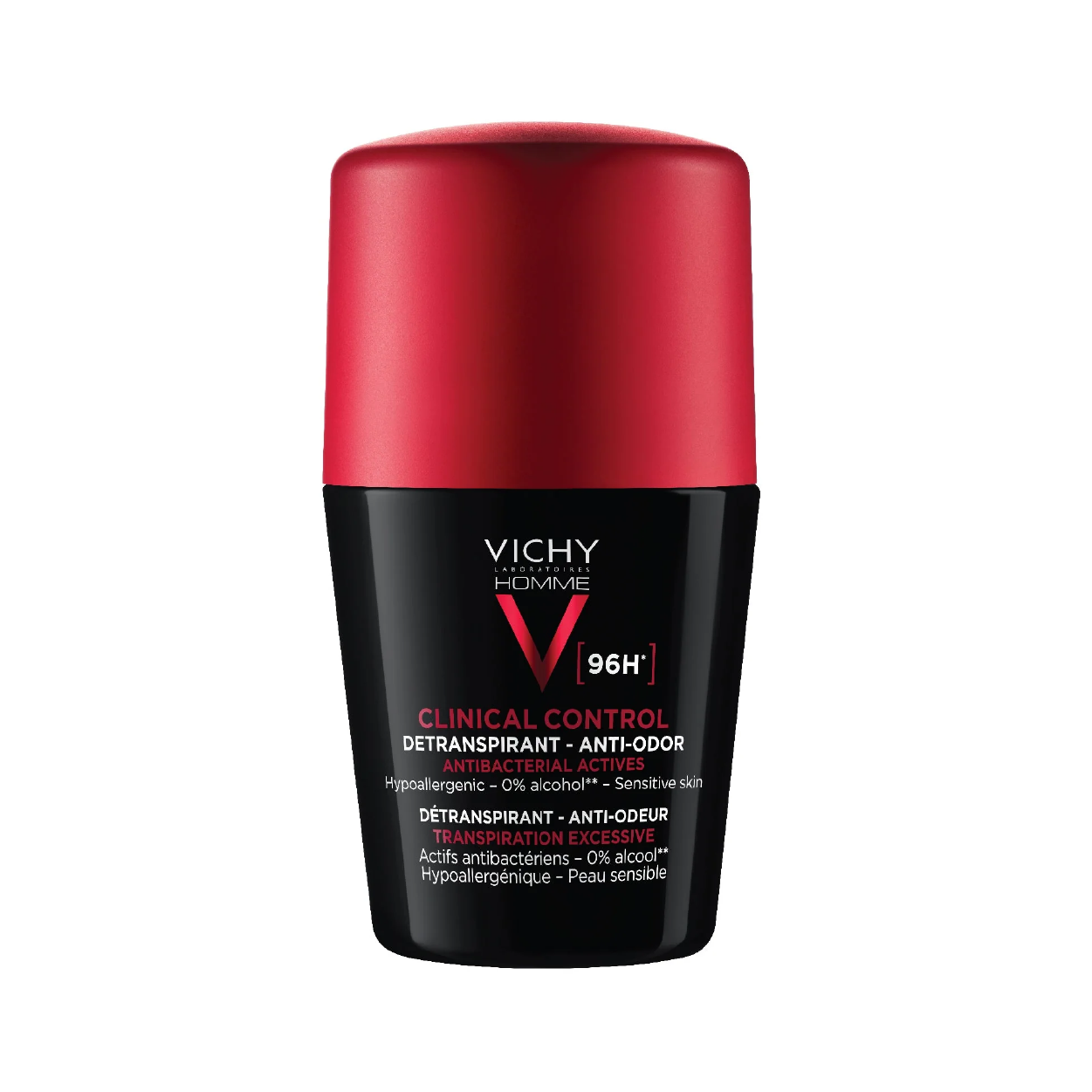 Vichy Homme 96Hr.Deo Roll-On Clinical Control 50Ml