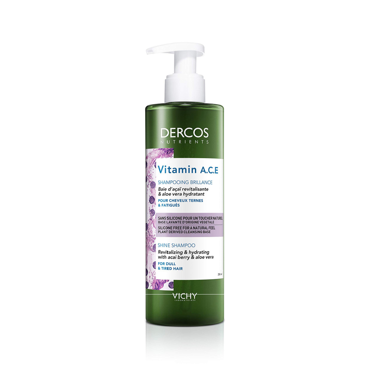 Vichy Dercos Shine Vitamin Shampoo 250Ml