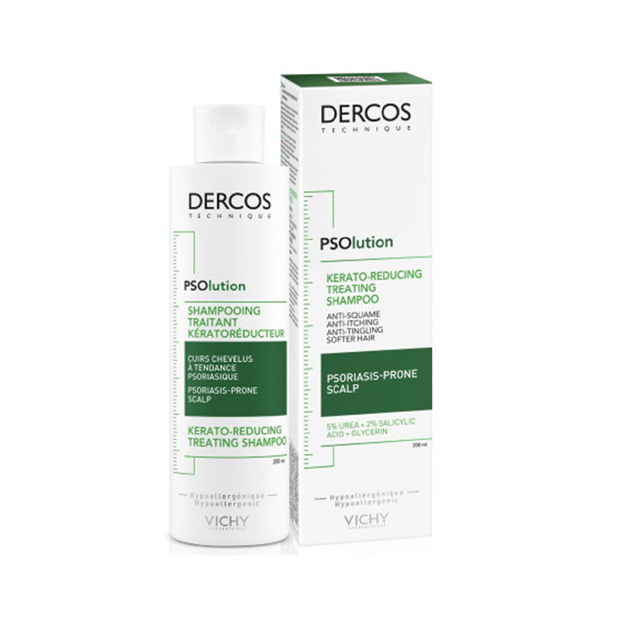 Vichy Dercos Psolution Shampoo 200Ml