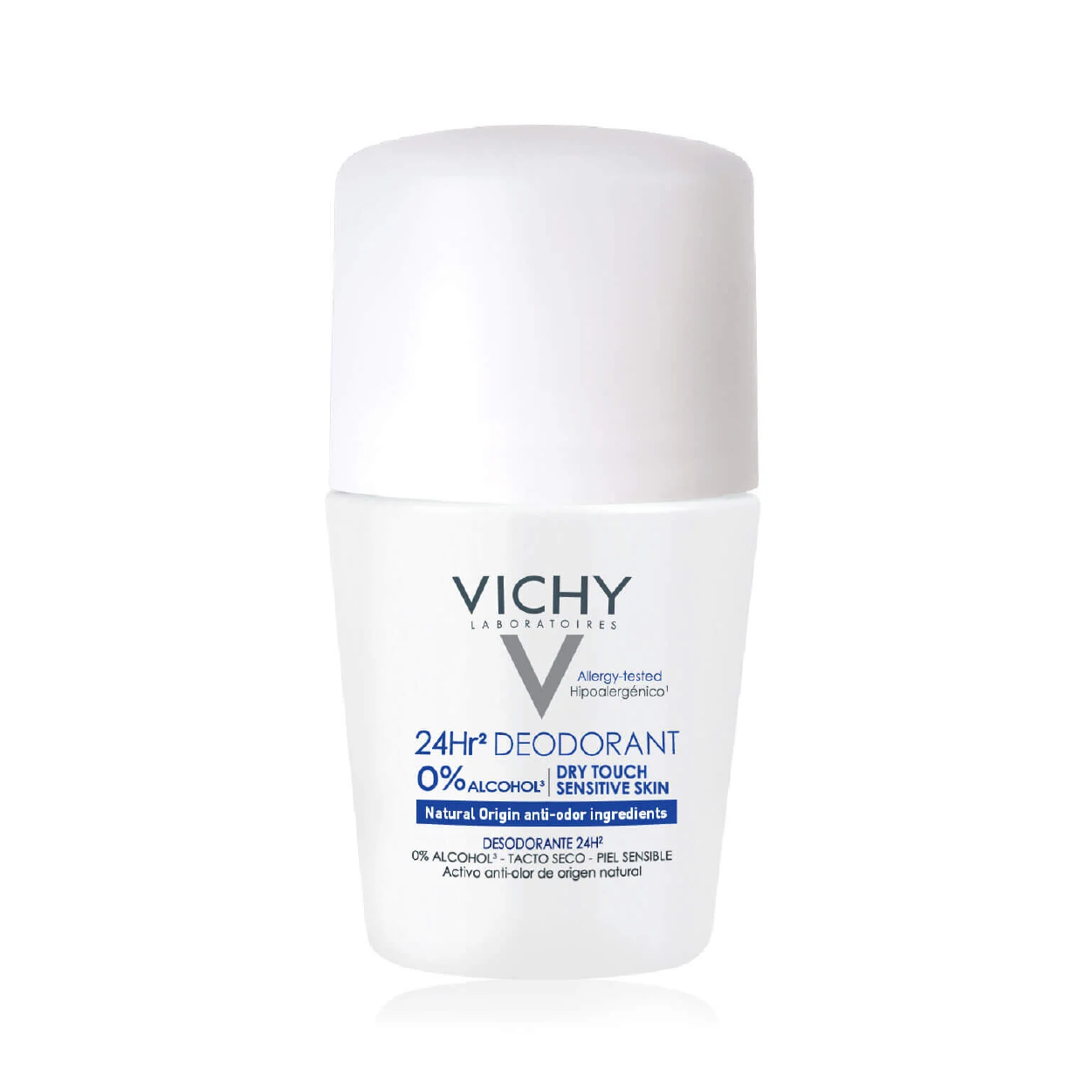 Vichy Deodorant Roll On 24H 0% 50Ml