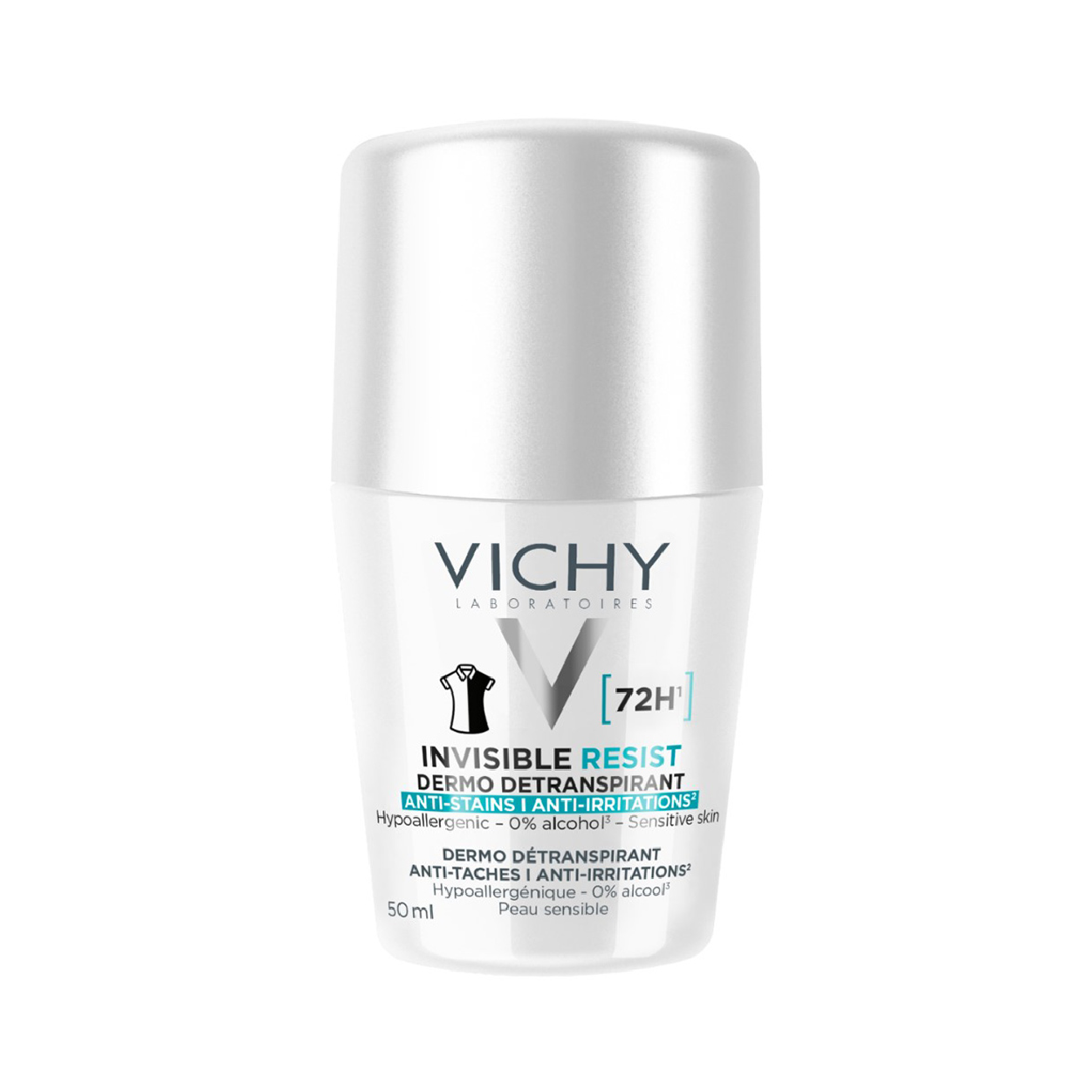 Vichy Deo Roll On 72Hr.Invisible Resist Women 50Ml