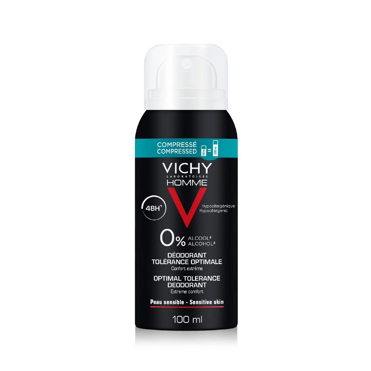 Vichy Deo Homme Blk Spray 100Ml