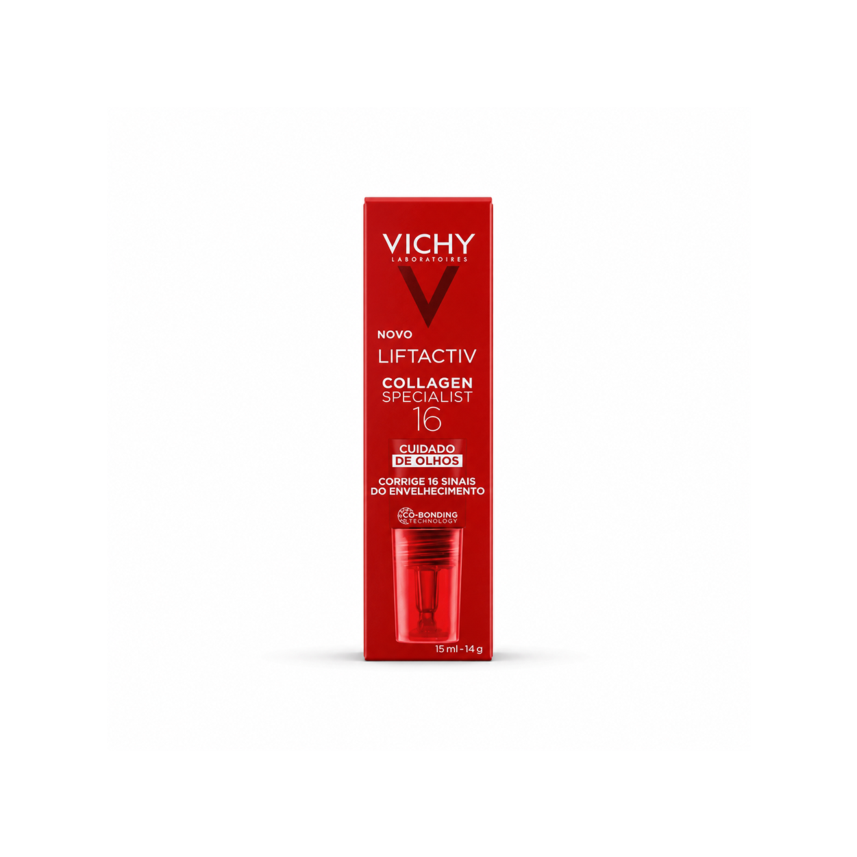 Vichy Liftactiv Collagen Specialist 16 Eye Care anti-aging eye cream 15ml helps reduce wrinkles, crow's feet and dark circles.