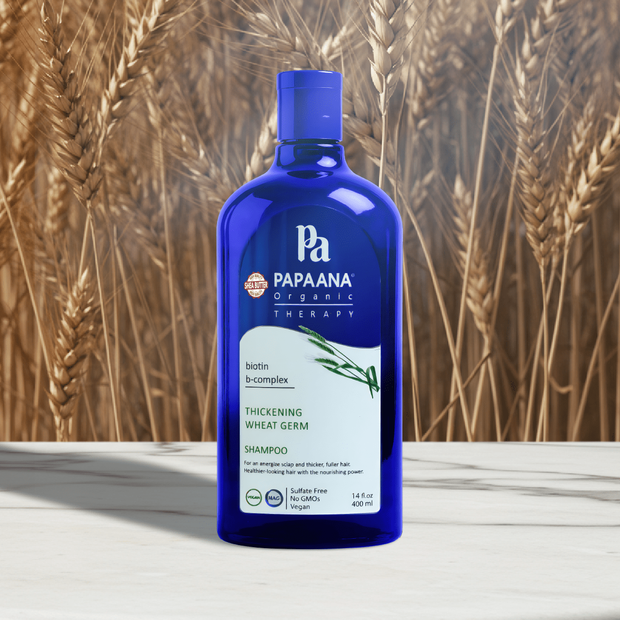 Papaana Organic Thickening Wheat Germ Shampoo