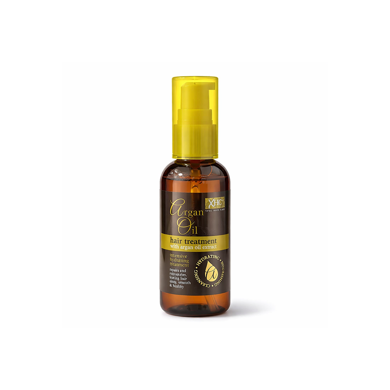 XHC Argan Oil Hair Treatment leave-in serum 100ml bottle for hydrating and smoothing dry, damaged hair