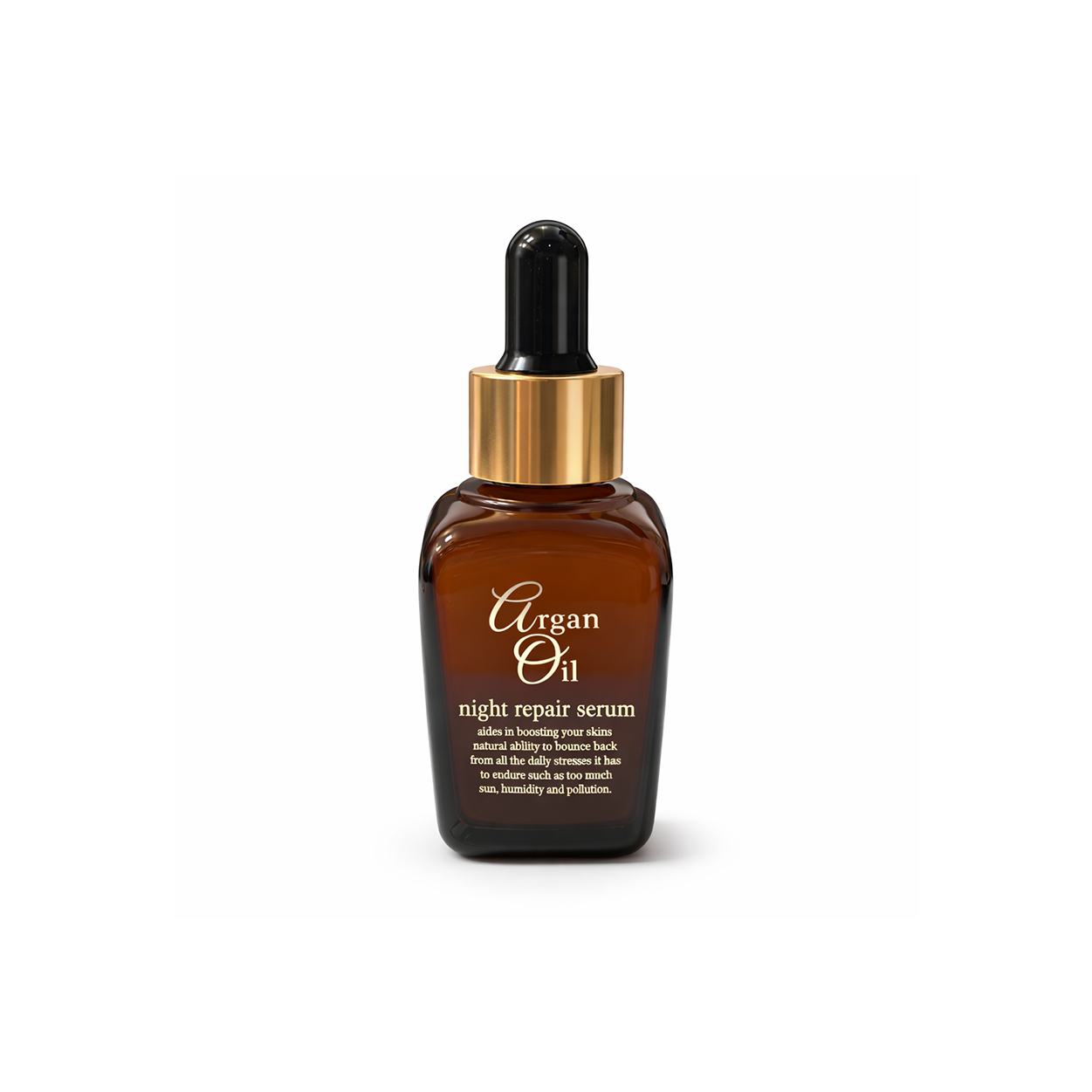 Xpel Argan Oil Night Repair Serum 30ml face serum bottle for deep hydration and overnight skin repair