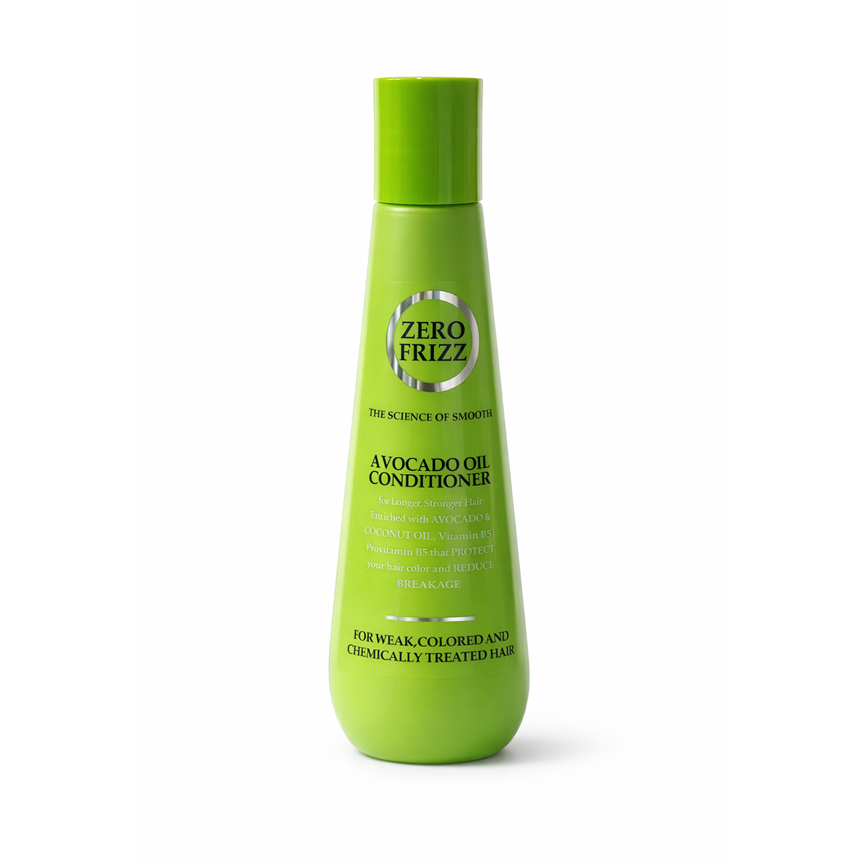 Zero Frizz Avocado Oil Conditioner 355ml anti-frizz hair conditioner for dry and damaged hair with nourishing oils