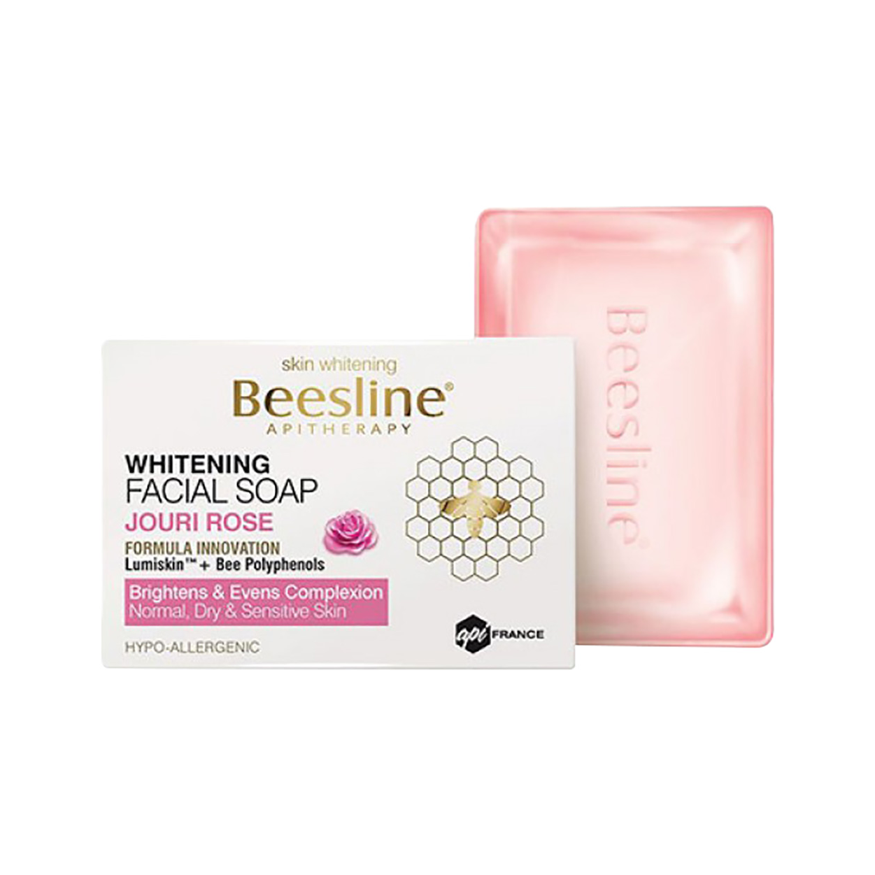 Beesline Whitening Facial Soap Jouri Rose 85G