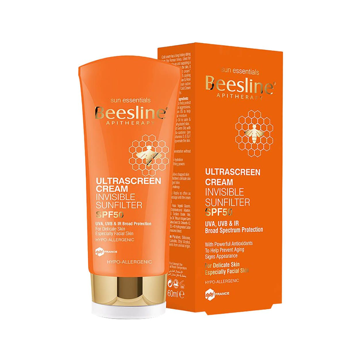 Beesline Ultrascreen Crm Spf50 60Ml