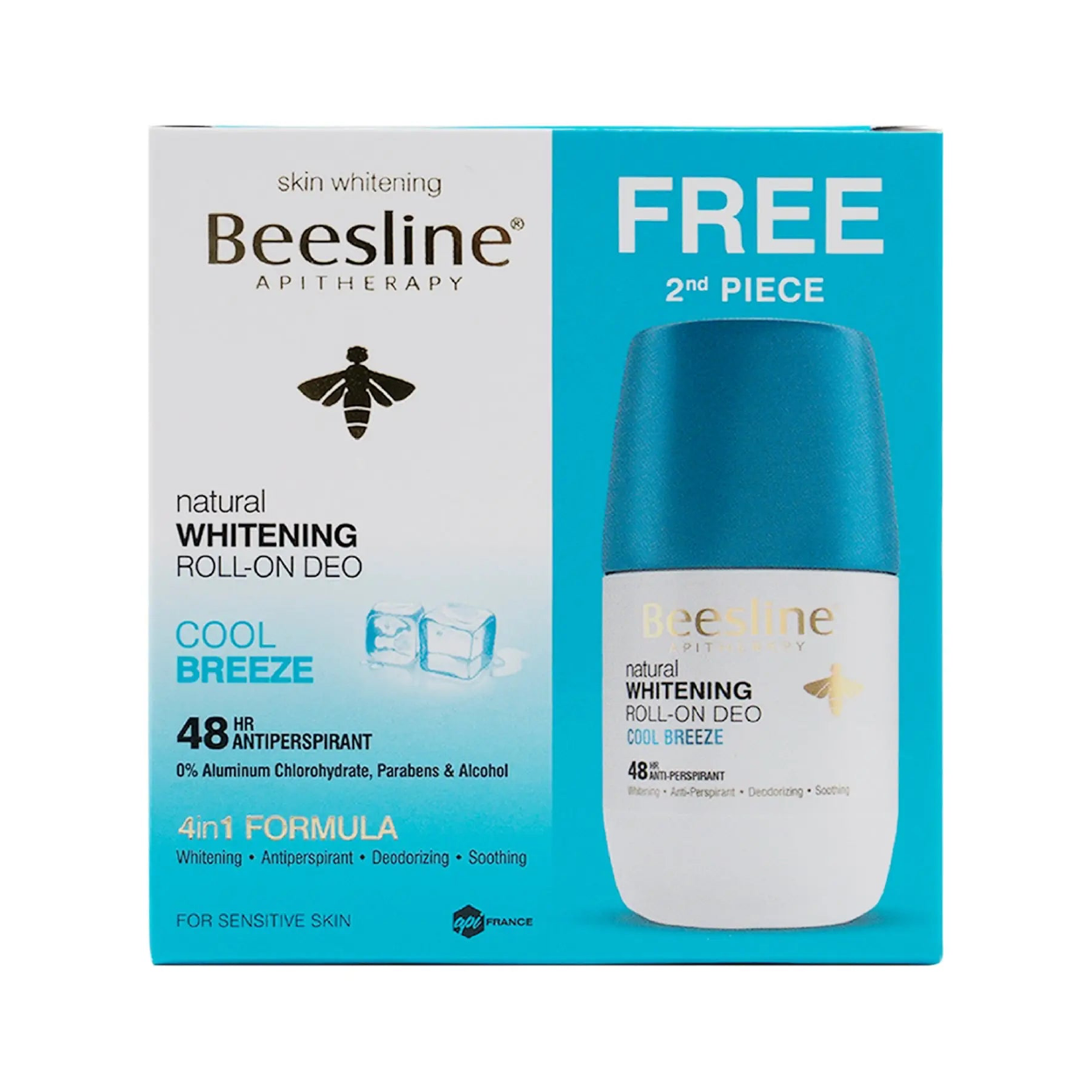 Beesline Roll-On Deo Cool Breeze 2*50Ml