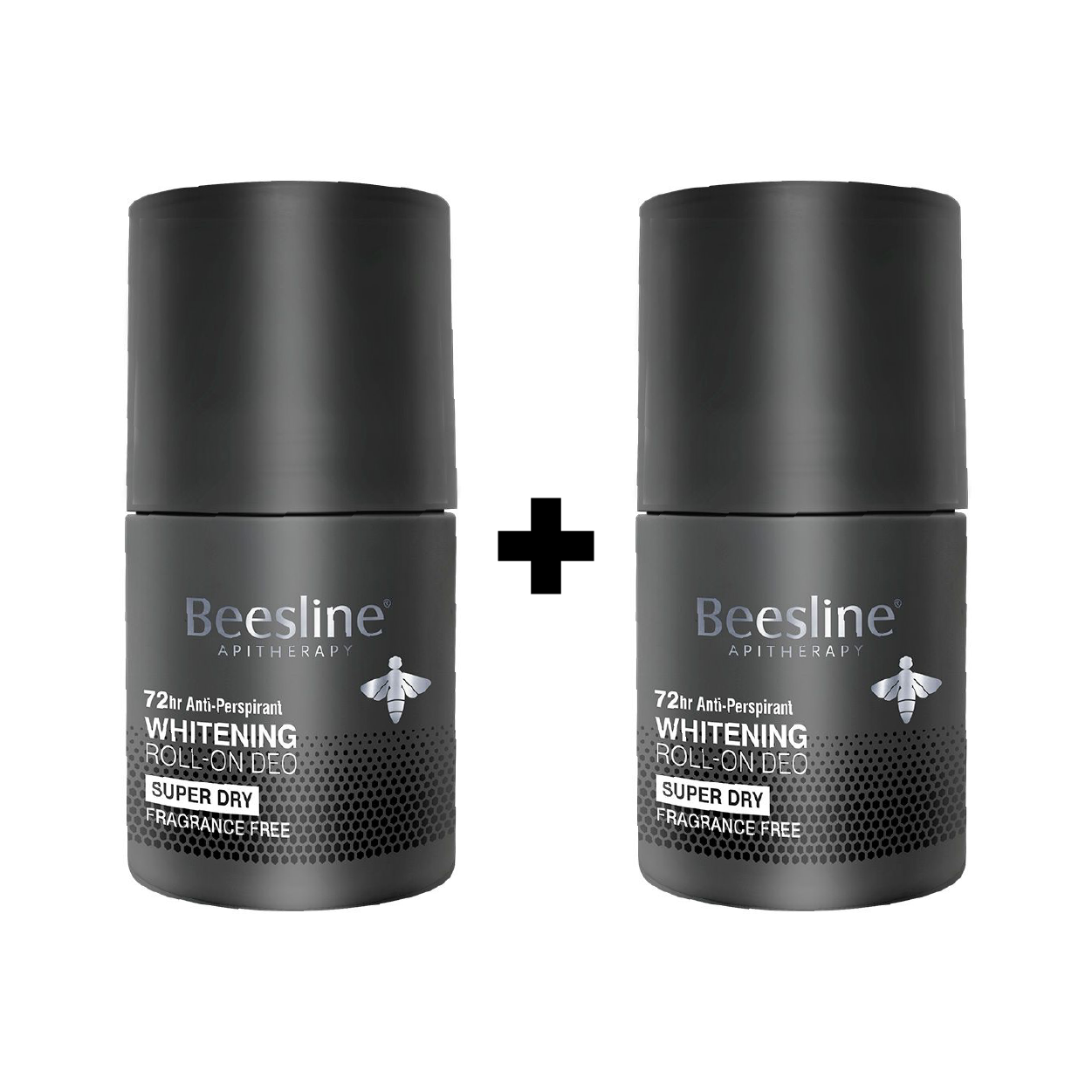 Beesline Men'S Deo Roll On 72Hr Super Dry Ff 50Ml 1+1
