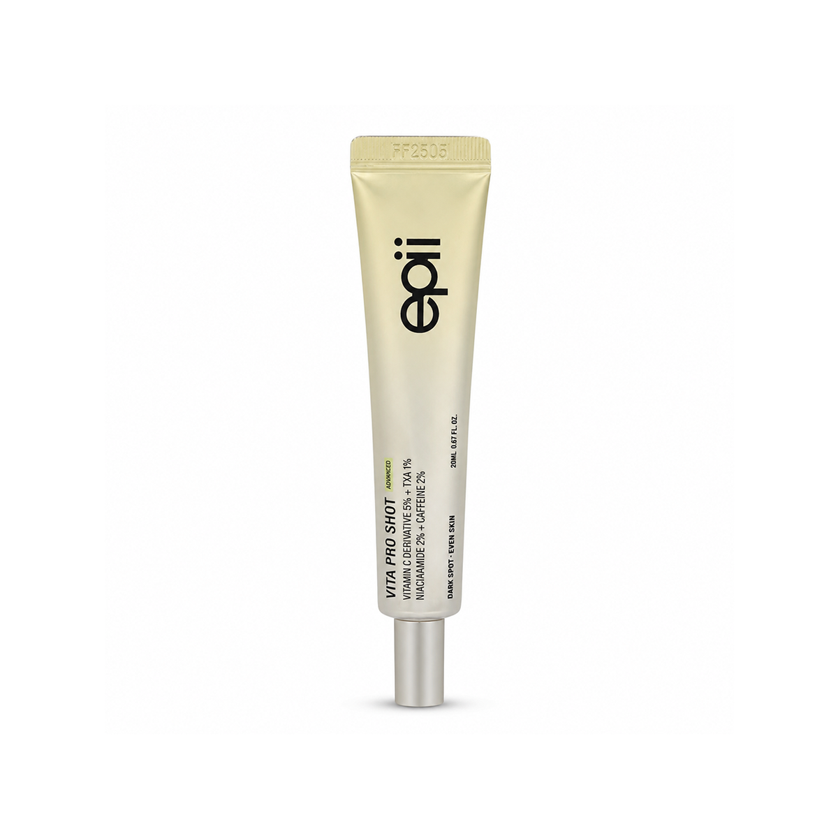 epii VITA PRO SHOT Advanced face serum 20ml for dark spots and more even-looking skin tone