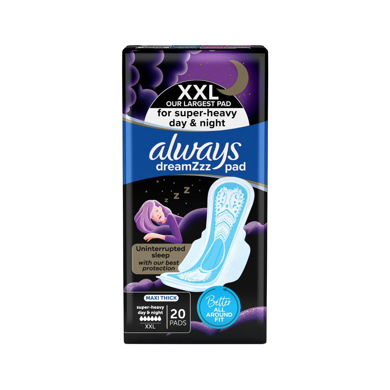 Always Night Heavy 20 Pads