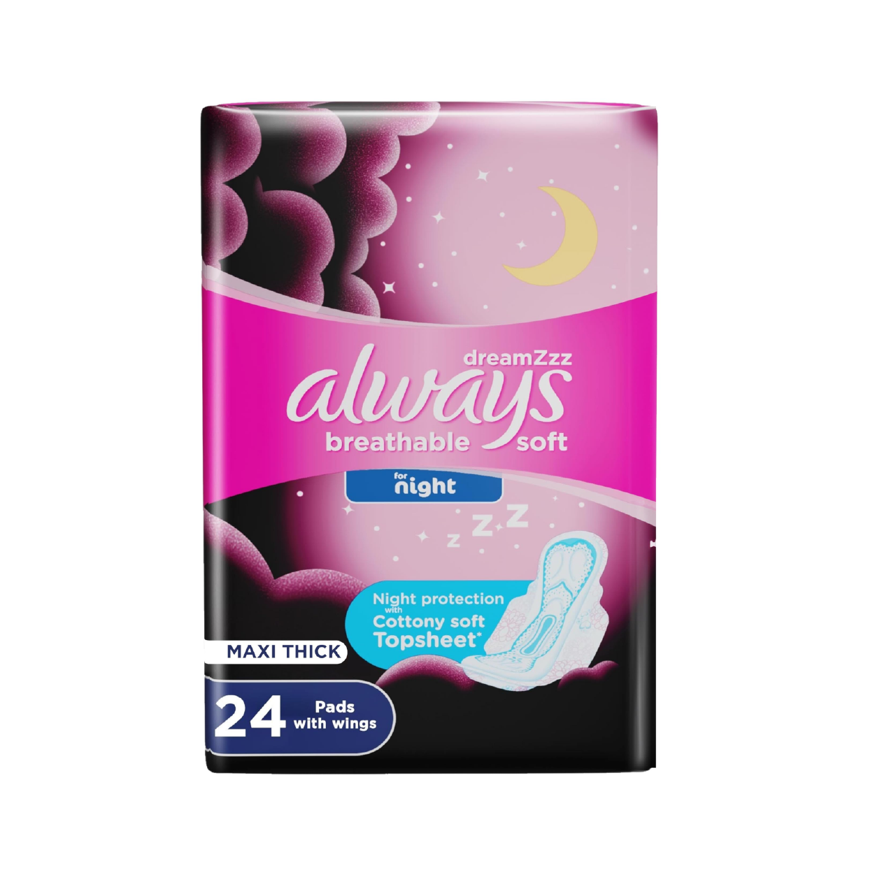 Always Maxi Thick Xl 24`S Purple