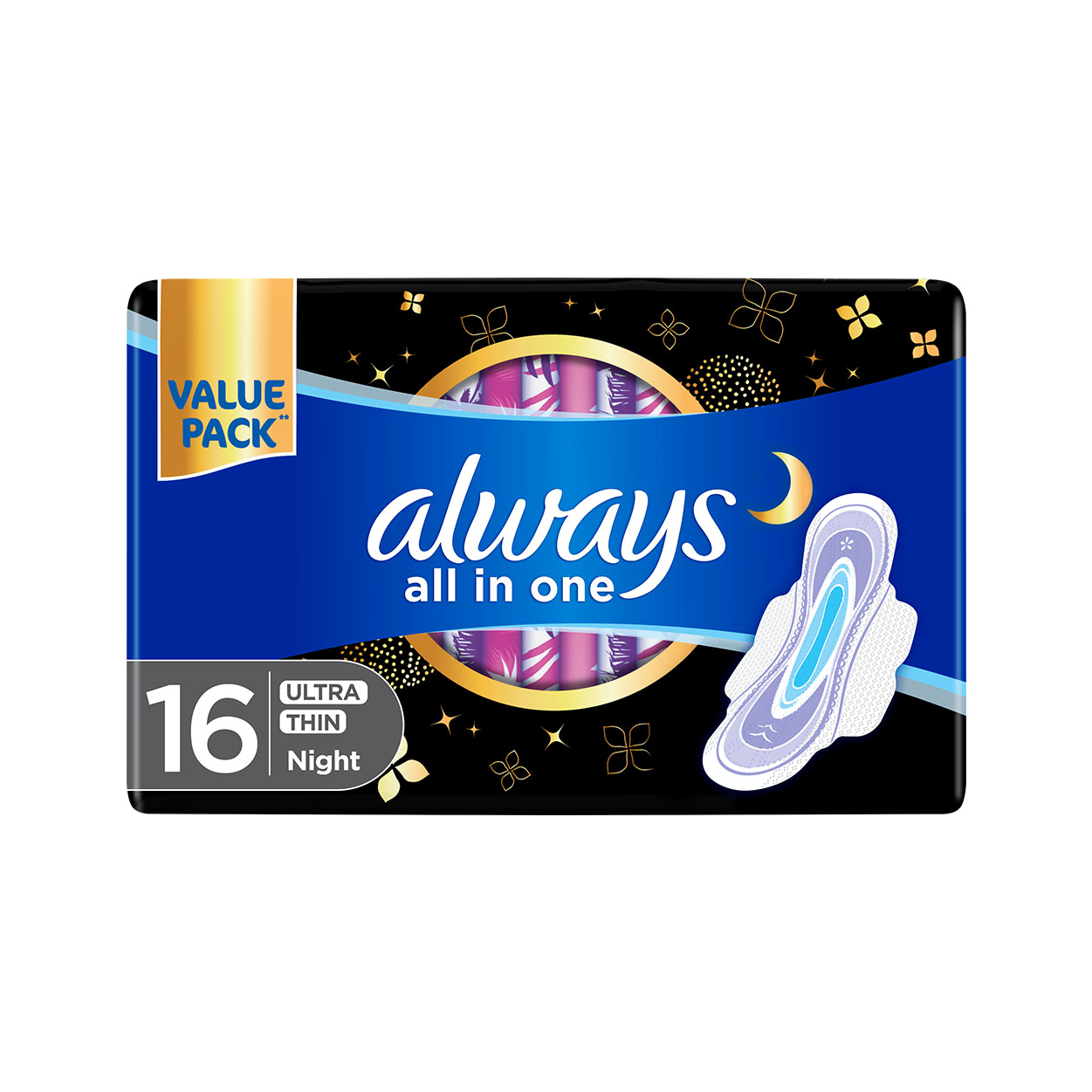 Always All In 1 Ultra Thin Nyt 16'S