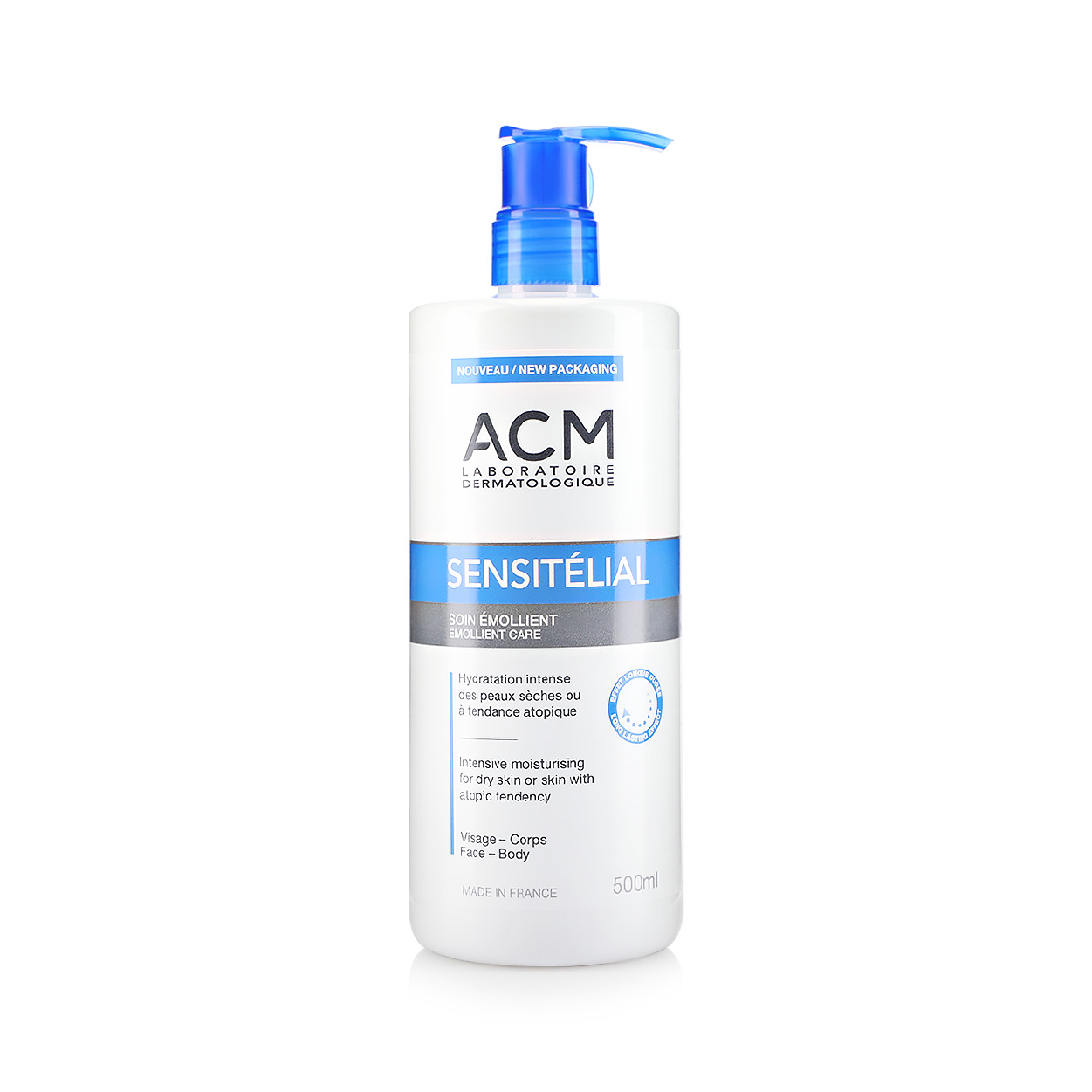 Acm Sensitelial Emollient Care 500 Ml