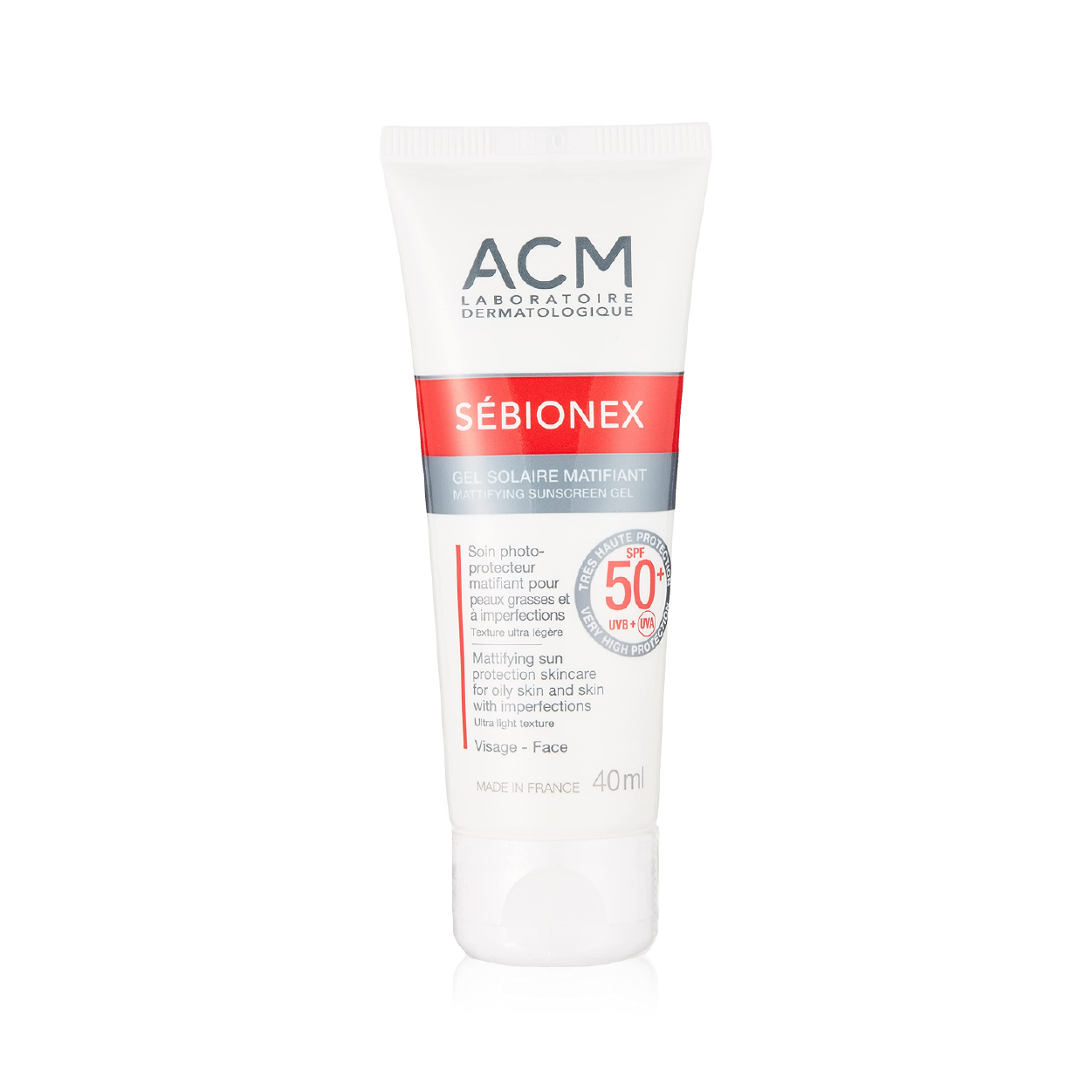 Acm Sebionex Spf50+Mattifying Gel 40Ml