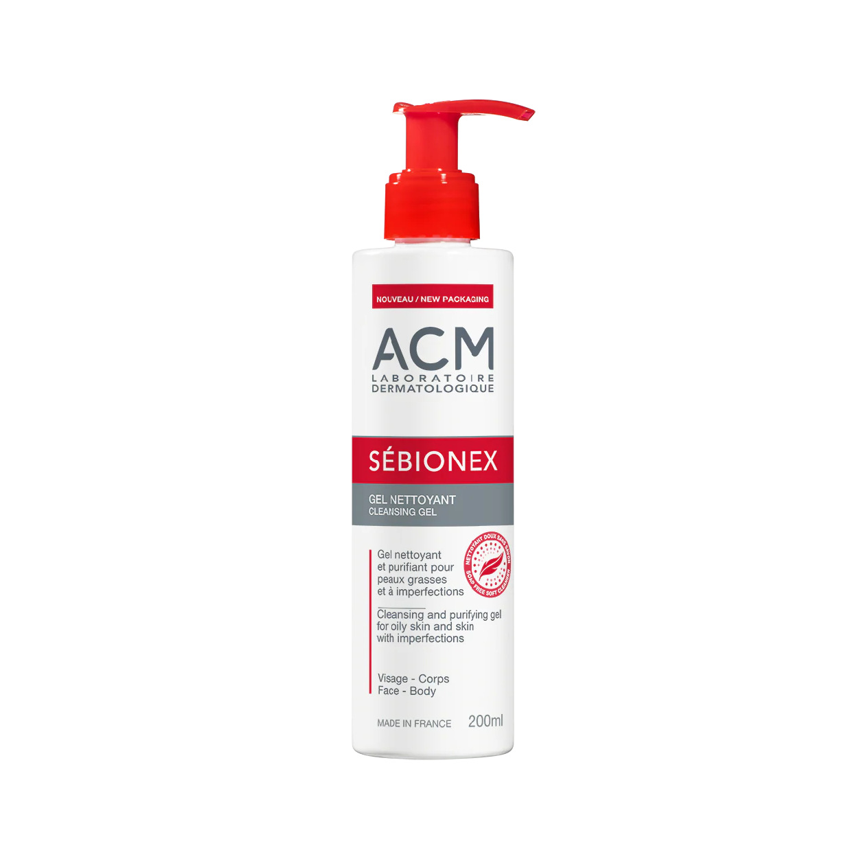 Acm Sebionex Cleasing Gel 200Ml