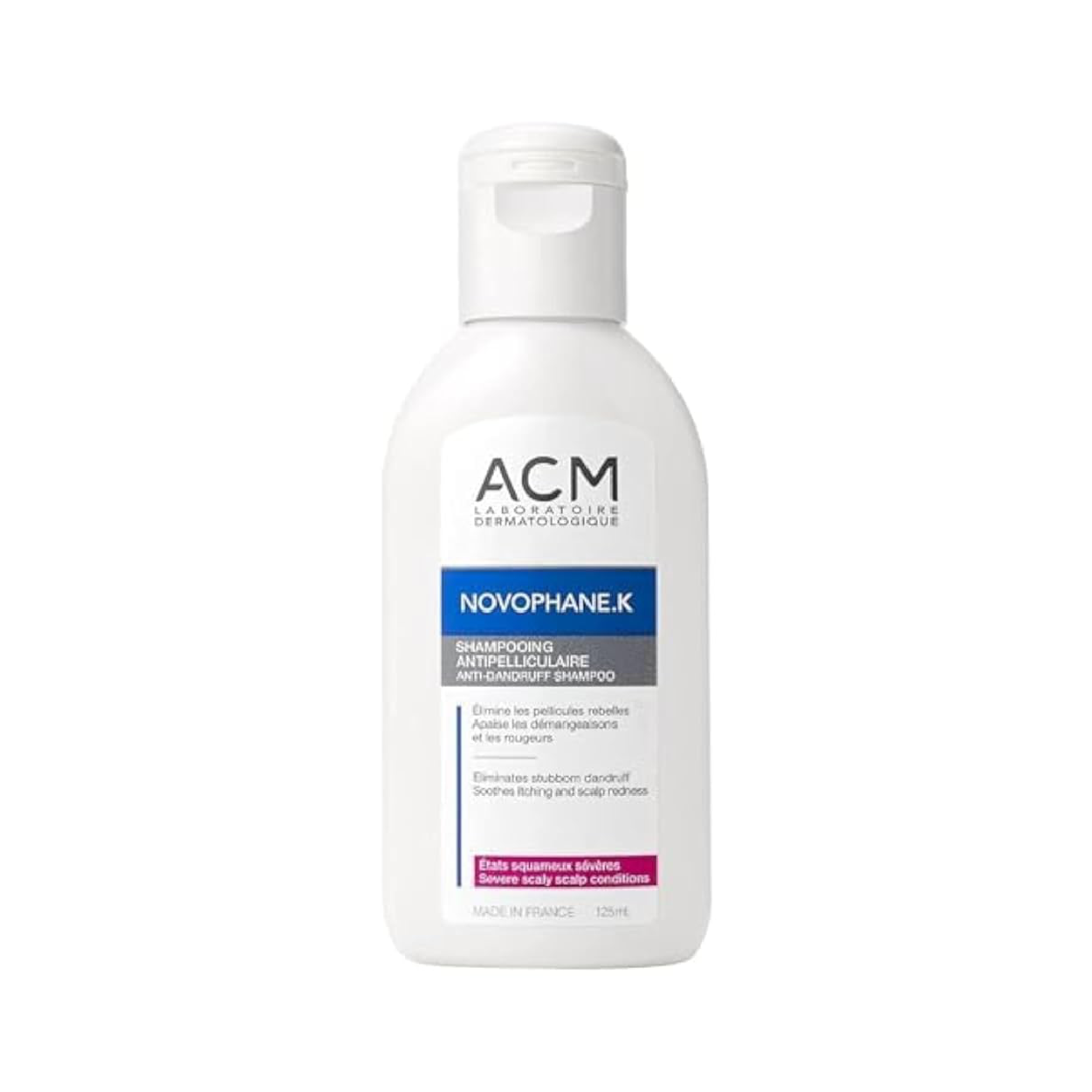 Acm Novophane.K Anti-Dandruff Shampoo 125 Ml