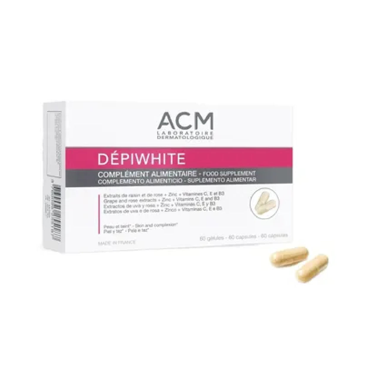 Acm Depiwhite Complement Cap 60'S