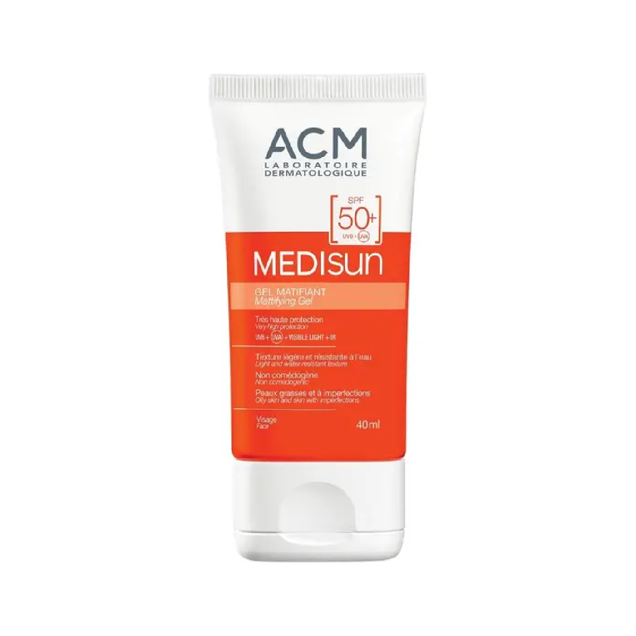 Acm Medisun Mattifying Gel Spf50+Crm 40Ml